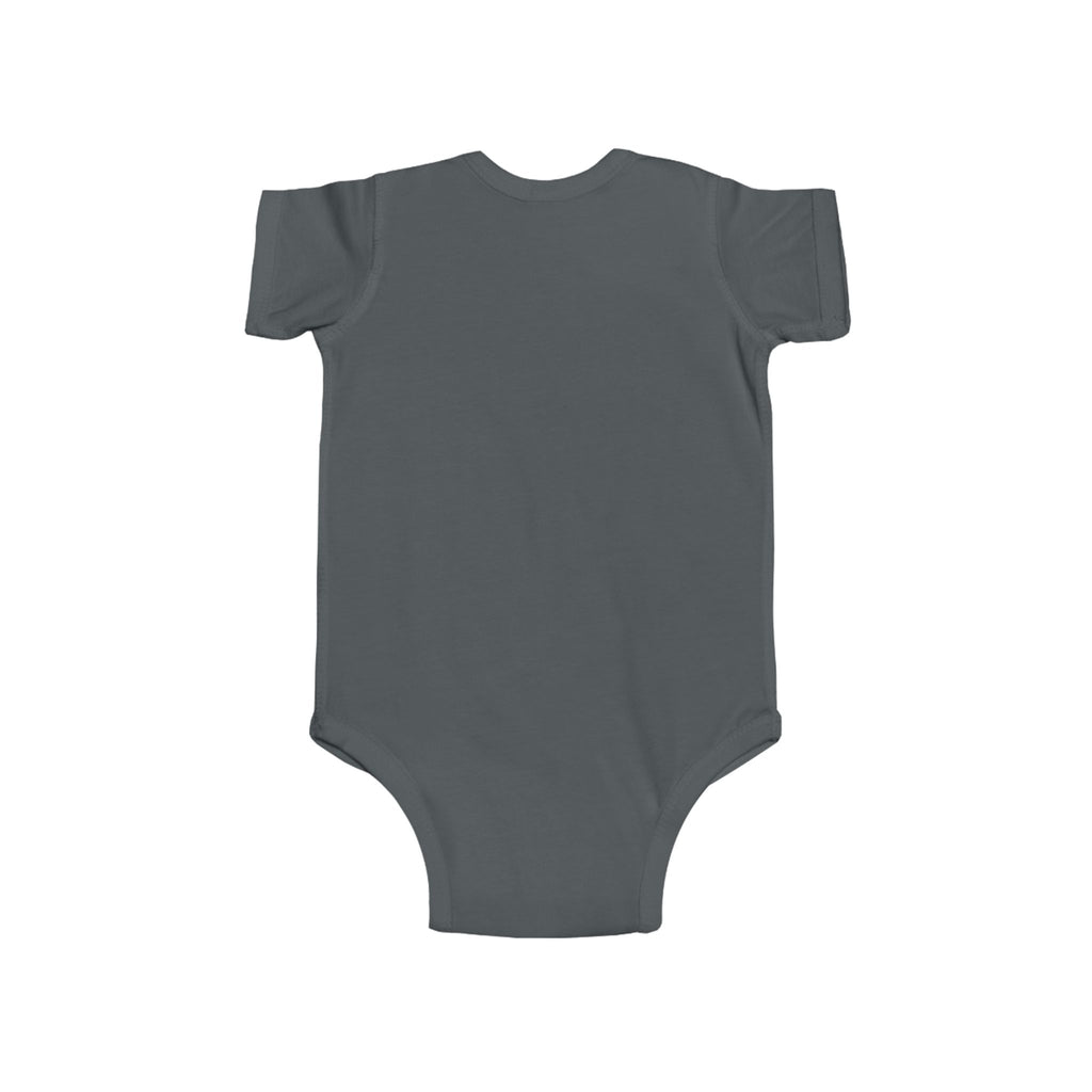 Infant Bodysuit — Pink Heart Crystal Design "My First Little Love"