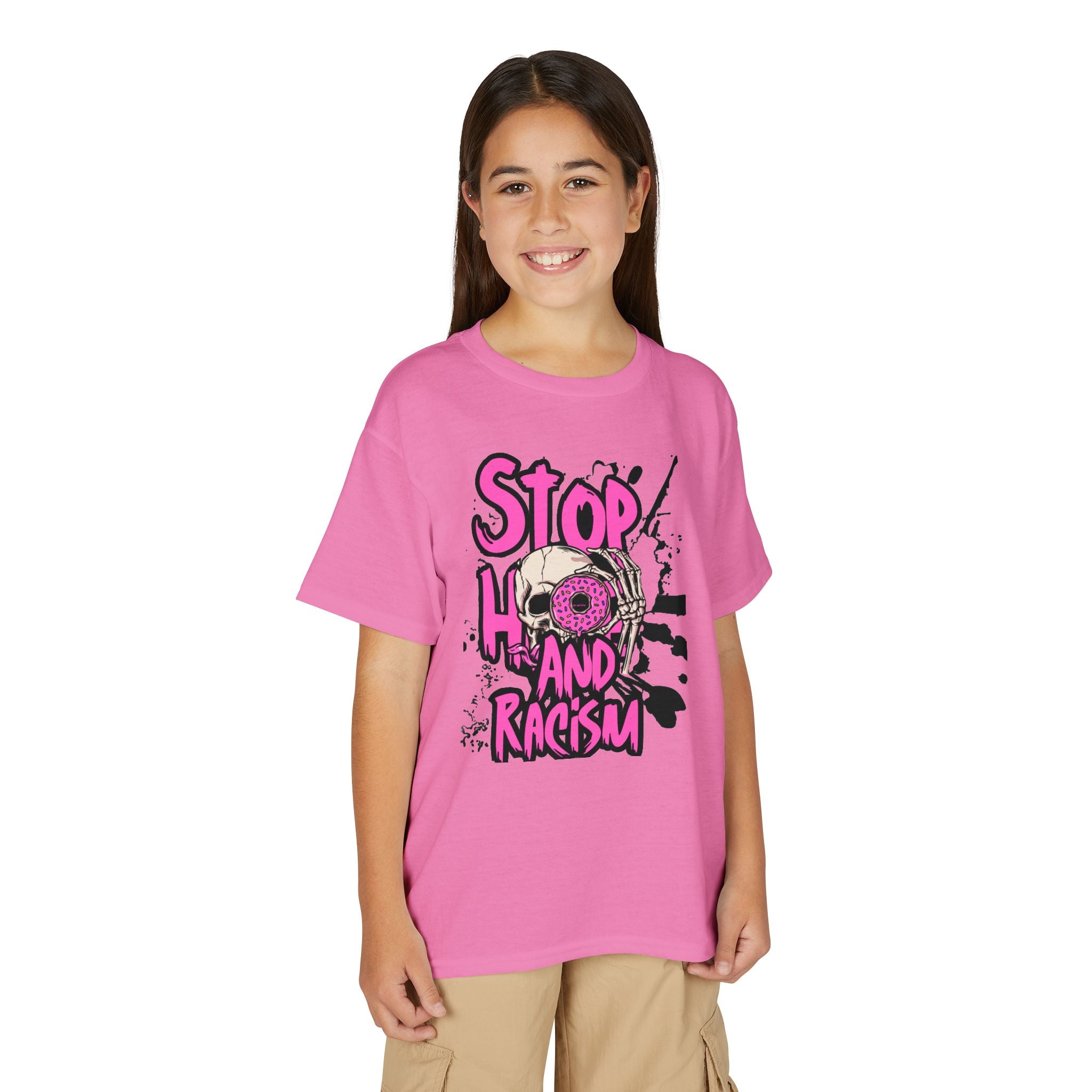 Stop Hate and Racism Youth T-Shirt