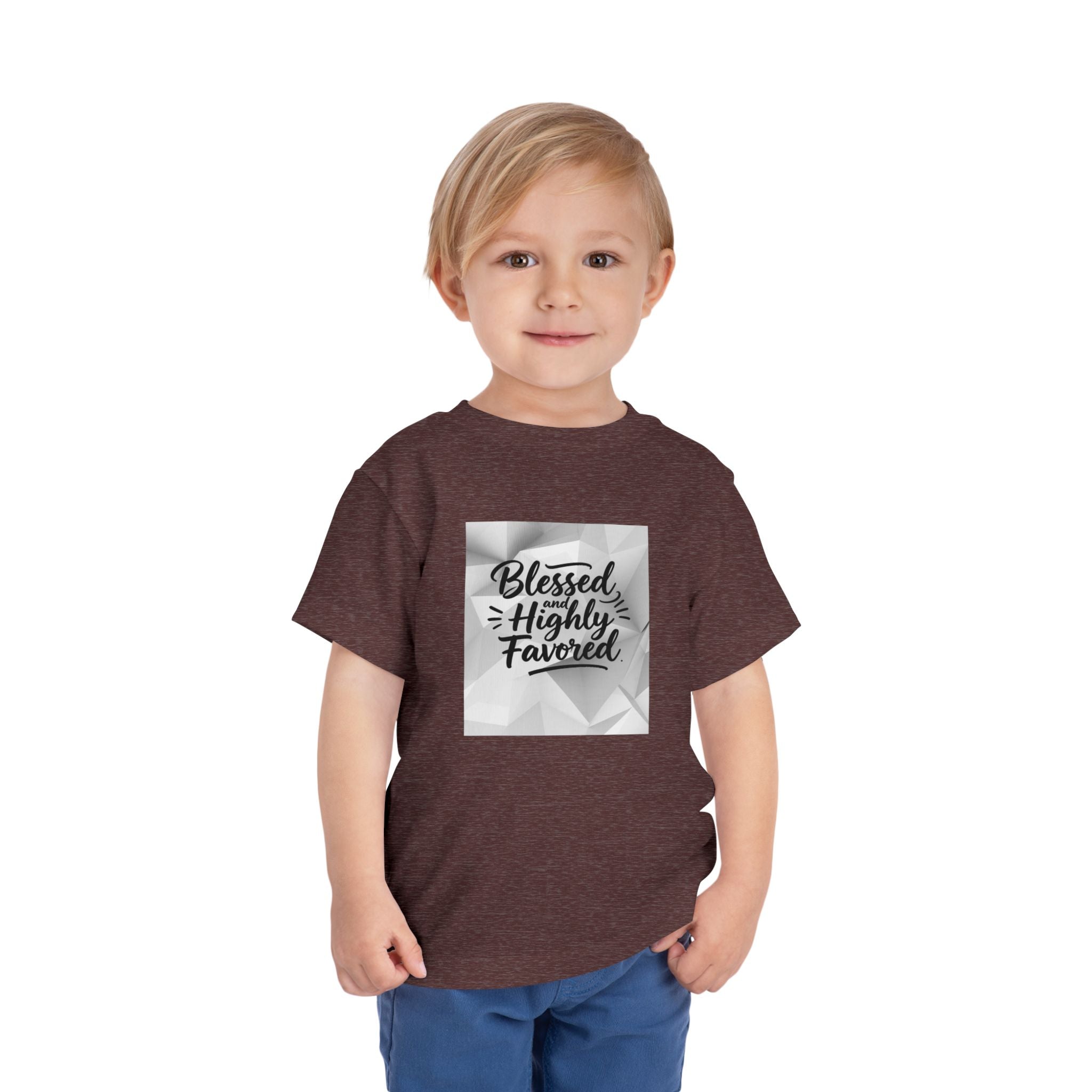 Blessed and Highly Favored Toddler Tee