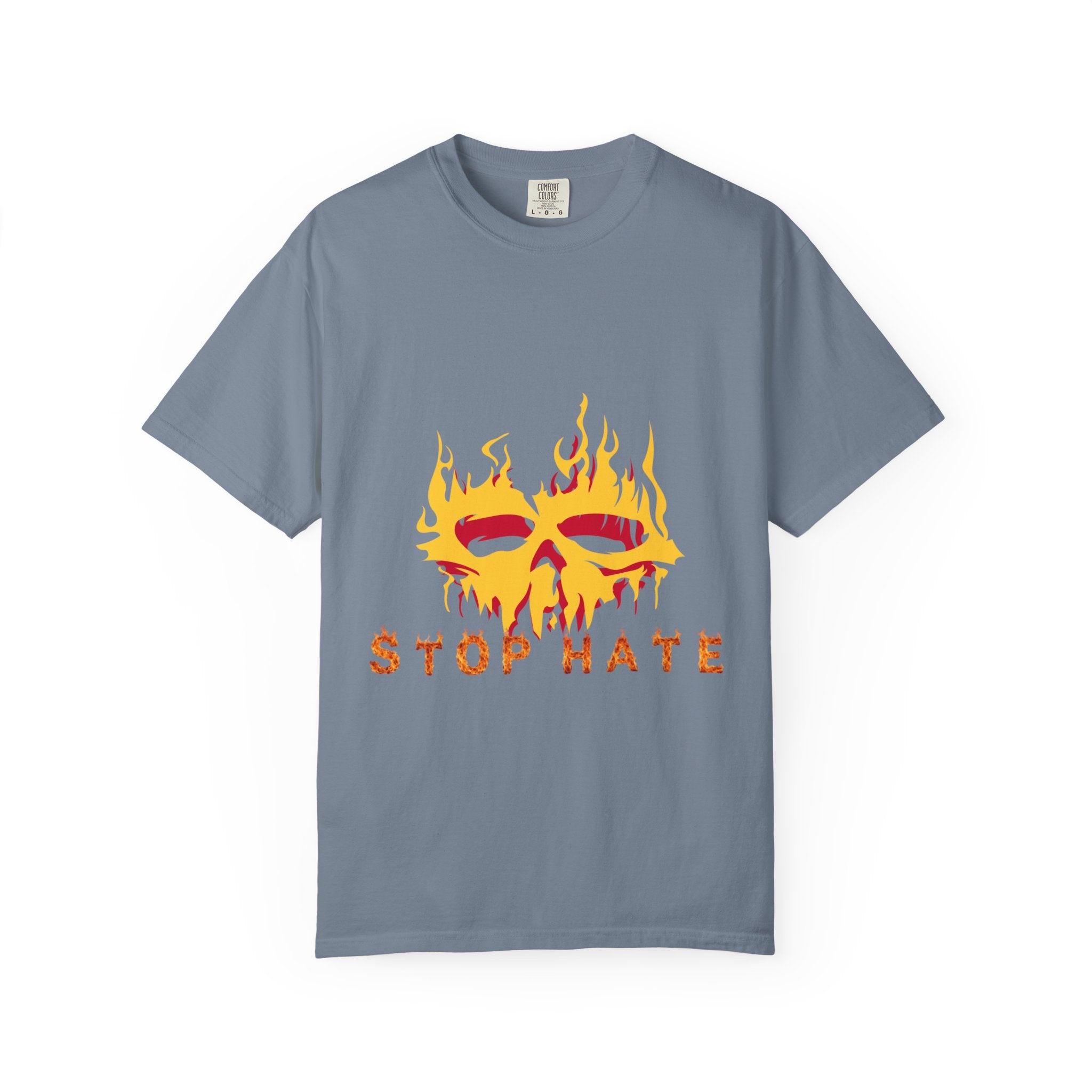 Stop Hate Flame Mask T-Shirt