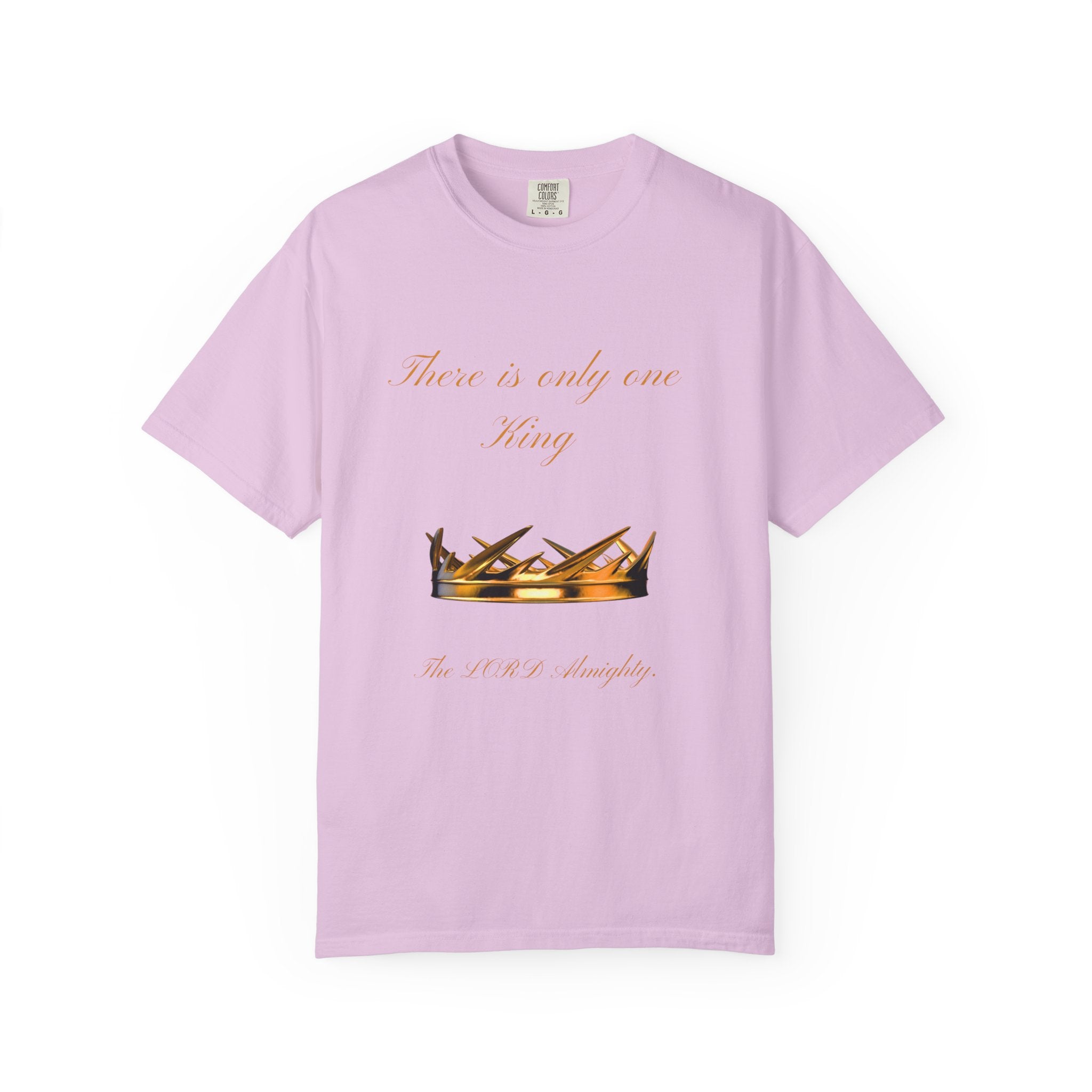 King Crown Graphic T-Shirt — "There is only one King" Casual Streetwear