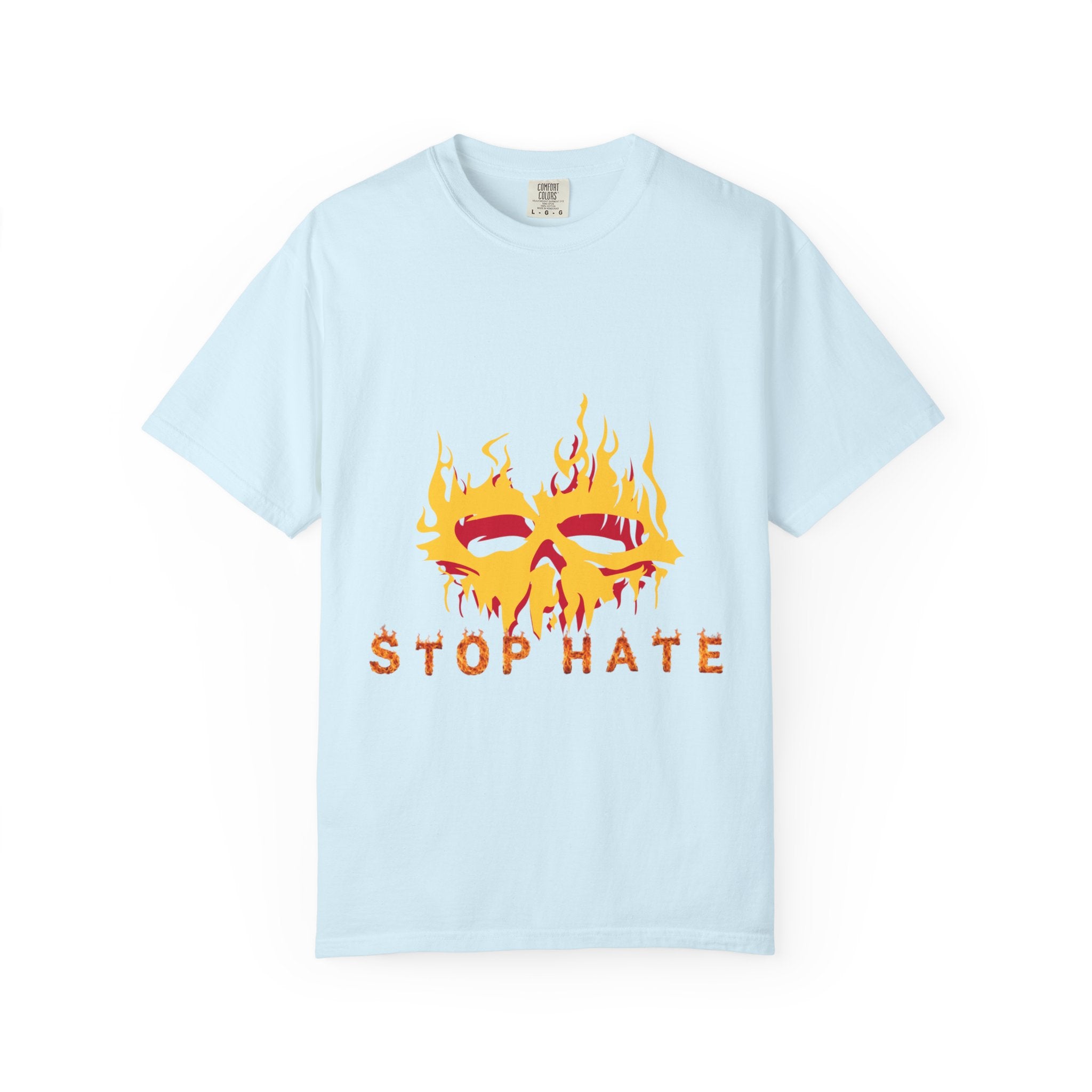 Stop Hate Flame Mask T-Shirt