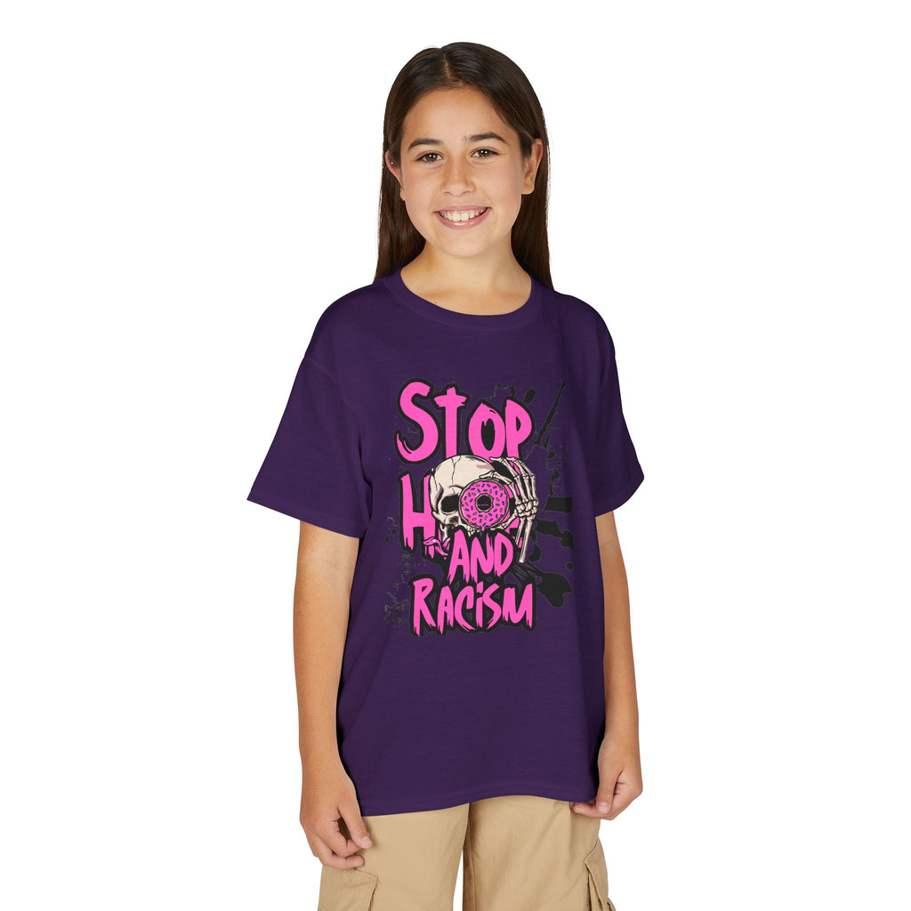 Stop Hate and Racism Youth T-Shirt