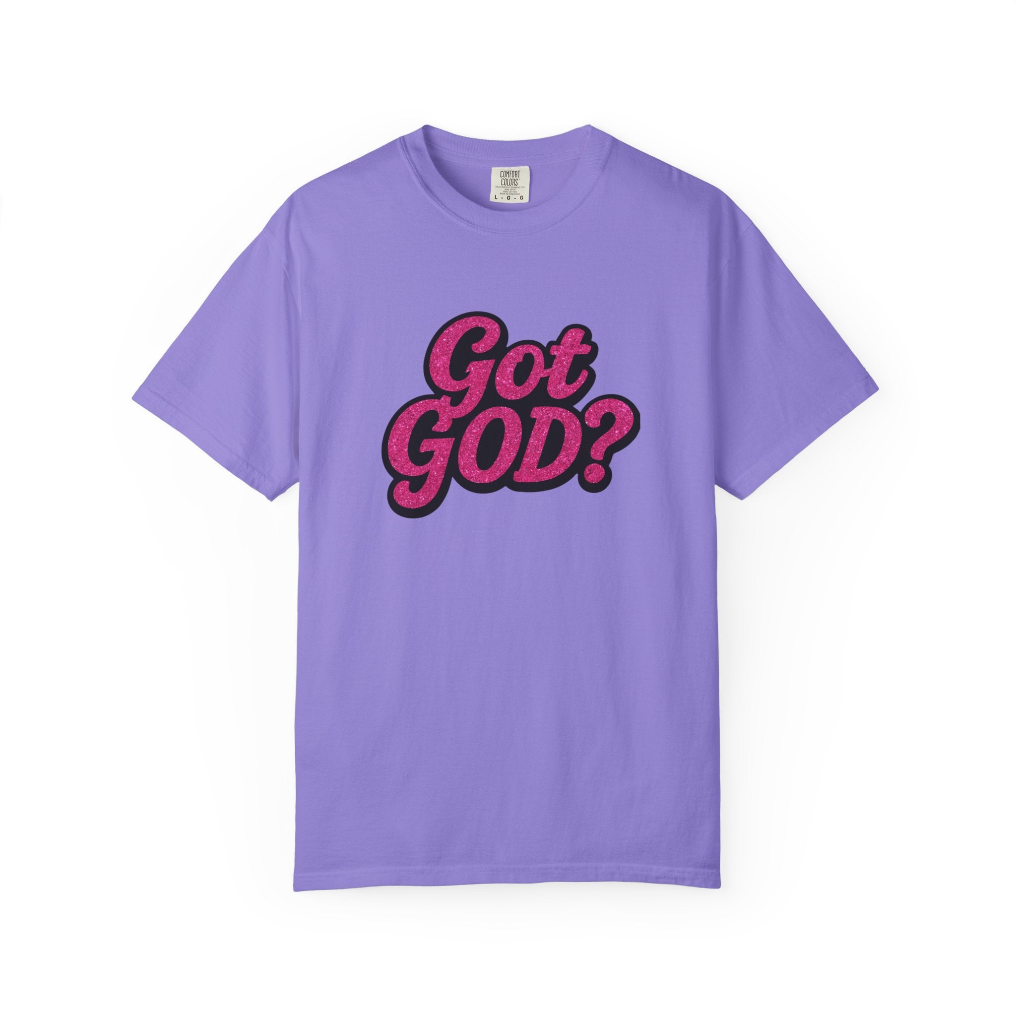 Got God? T-Shirt — Retro Bubble Letter Faith Tee