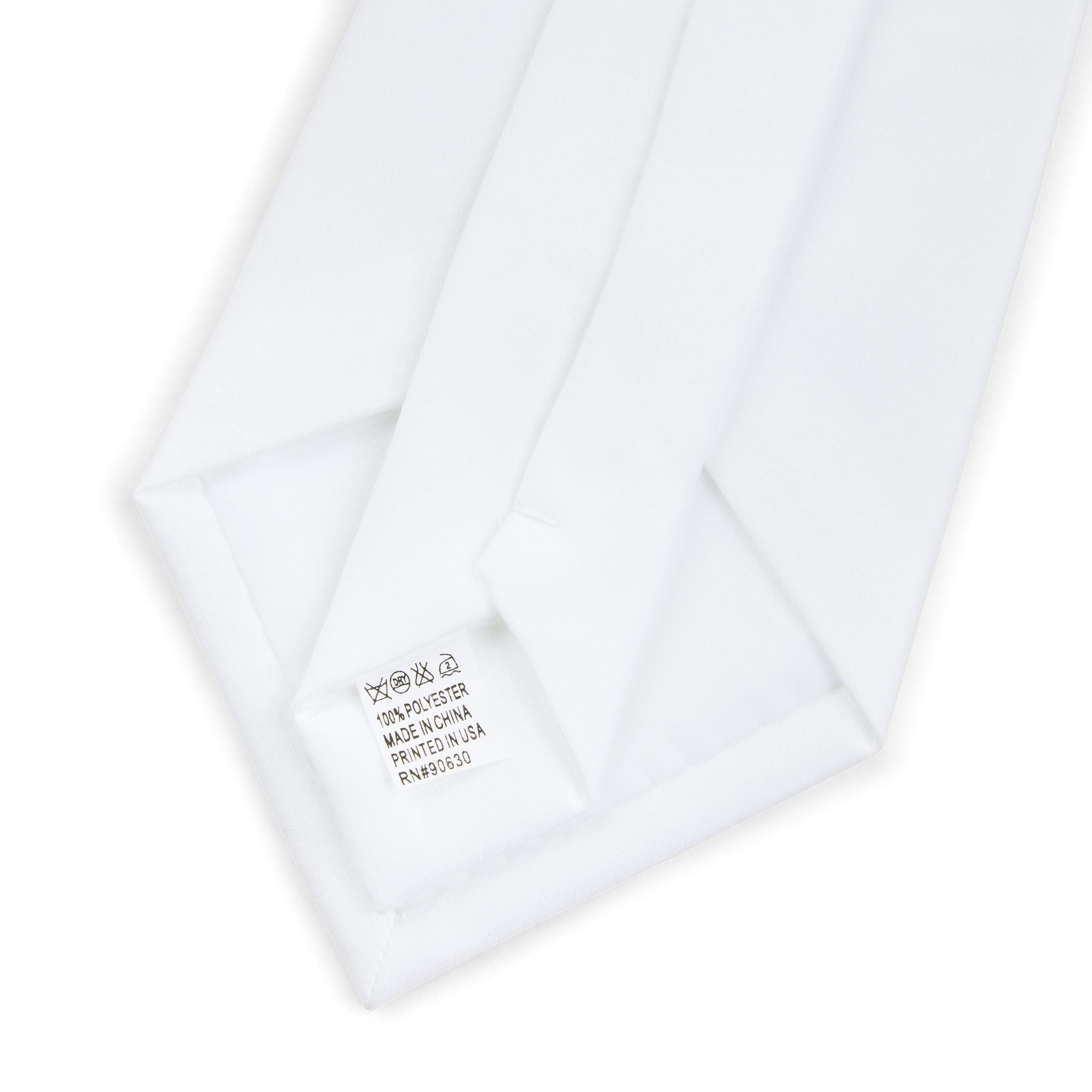 Stop Racism Necktie — Black Formal Tie with Anti-Racism Emblem