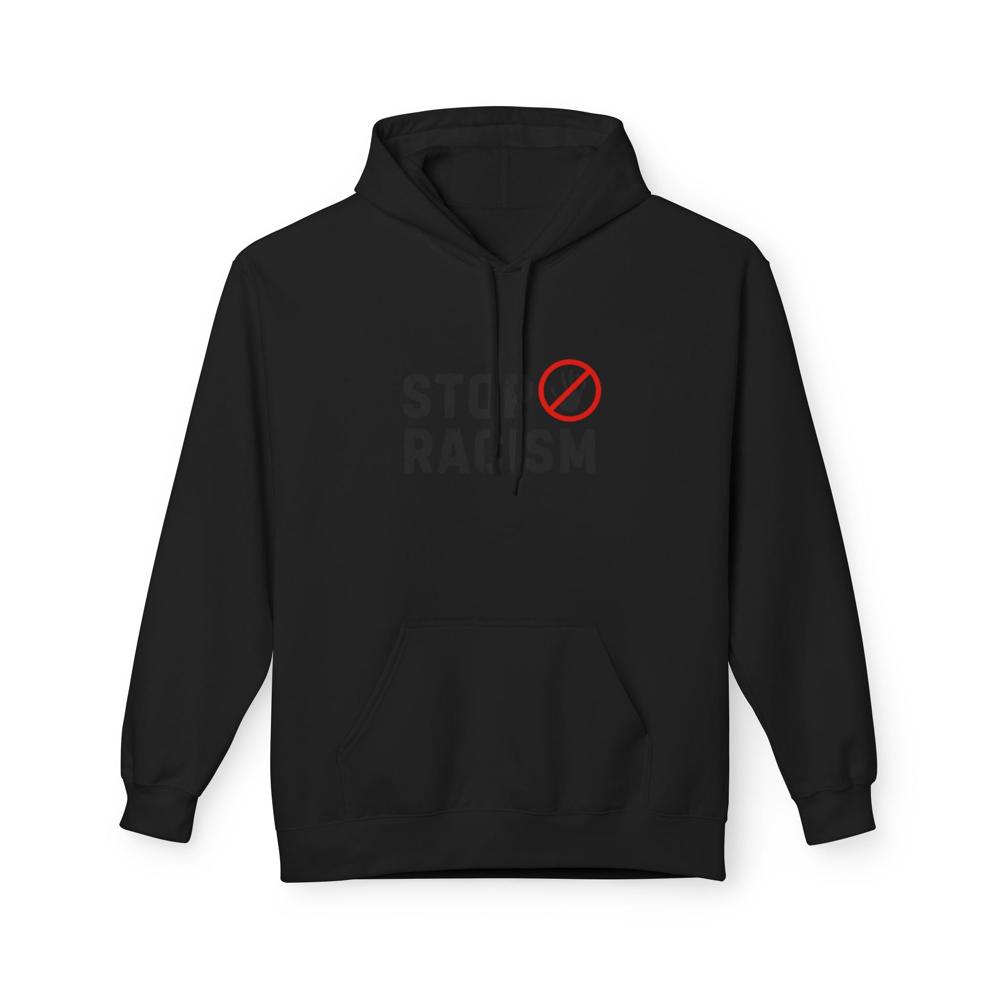 Stop Racism Hoodie — Anti-Racism Statement Pullover