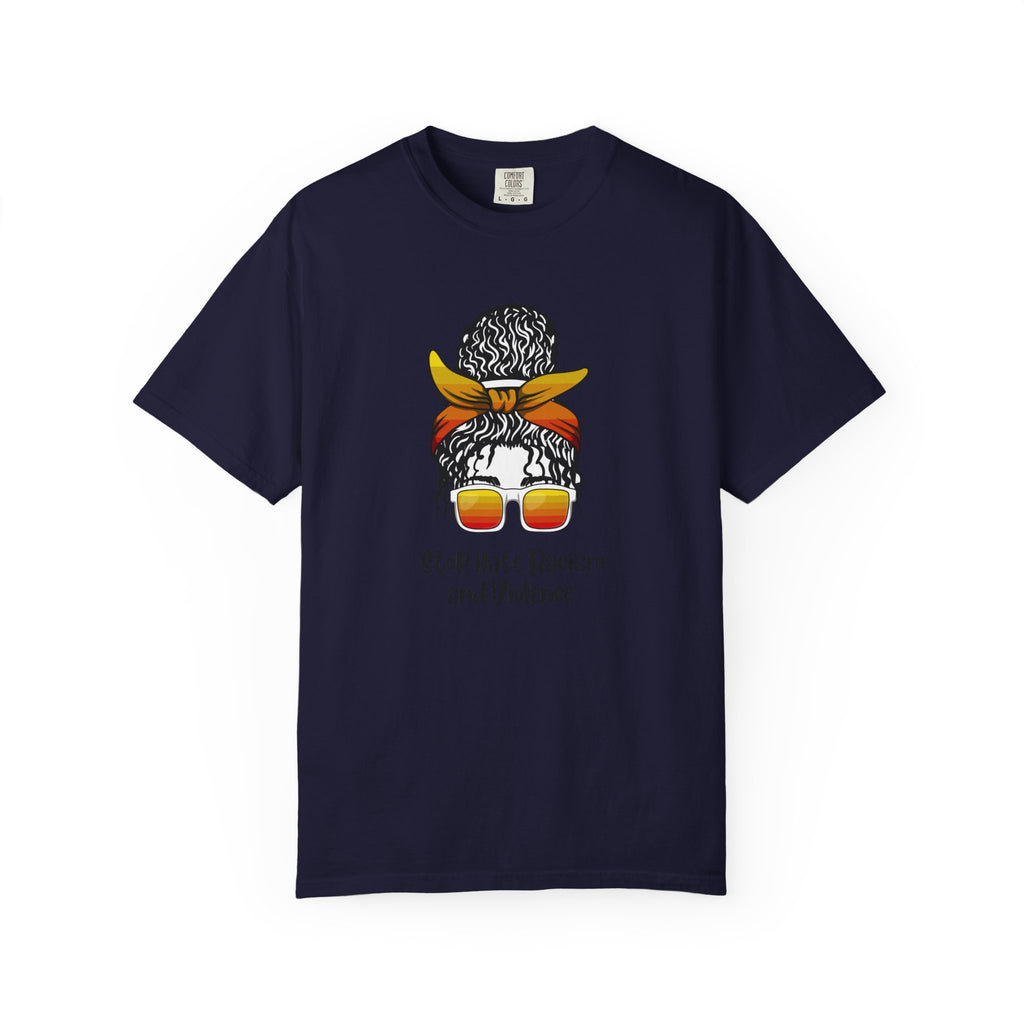 Stop Hate Racism and Violence T-Shirt — Empowering Anti-Racism Graphic Tee