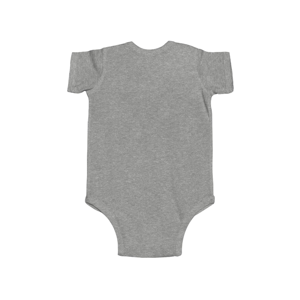 Infant Bodysuit — Pink Heart Crystal Design "My First Little Love"