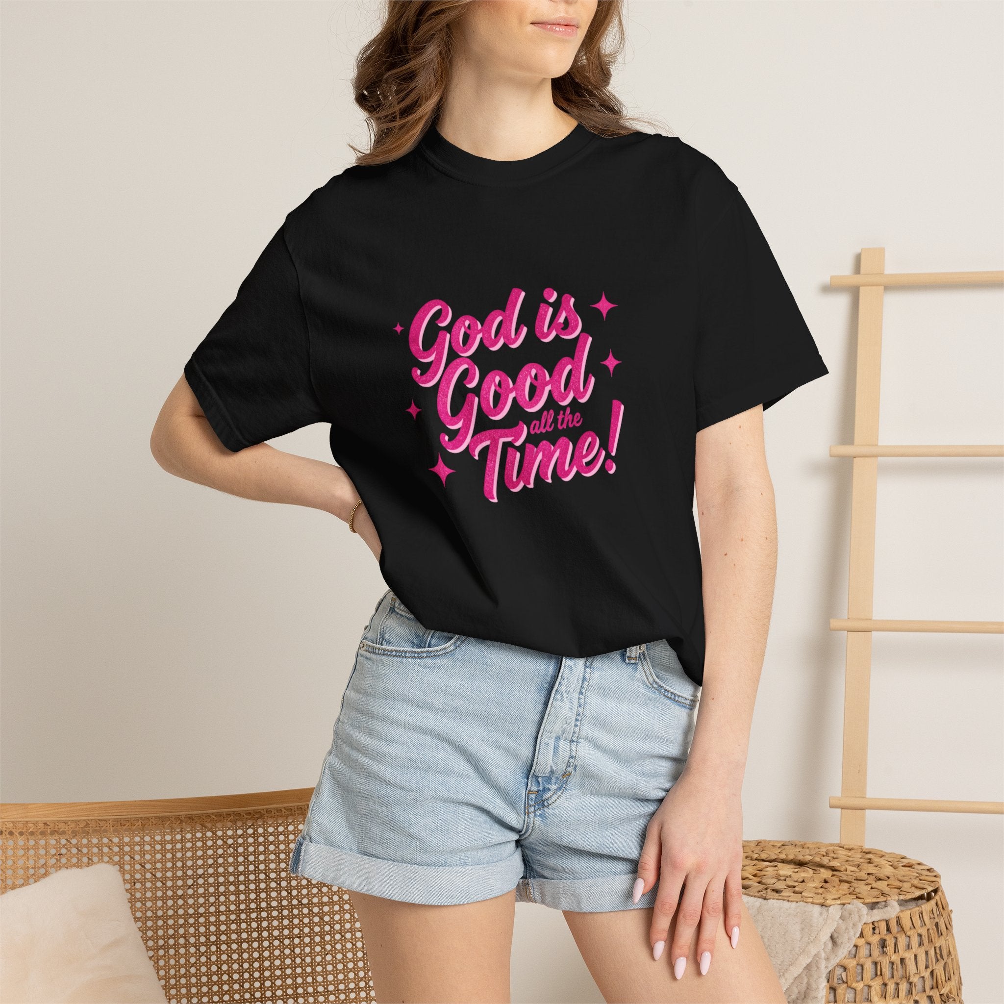 God Is Good All the Time T-Shirt — Christian Faith Tee