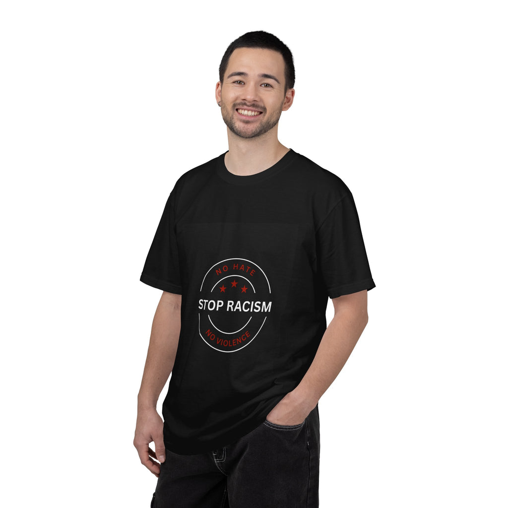 Stop Racism T-Shirt — 'No Hate No Violence' Social Justice Tee
