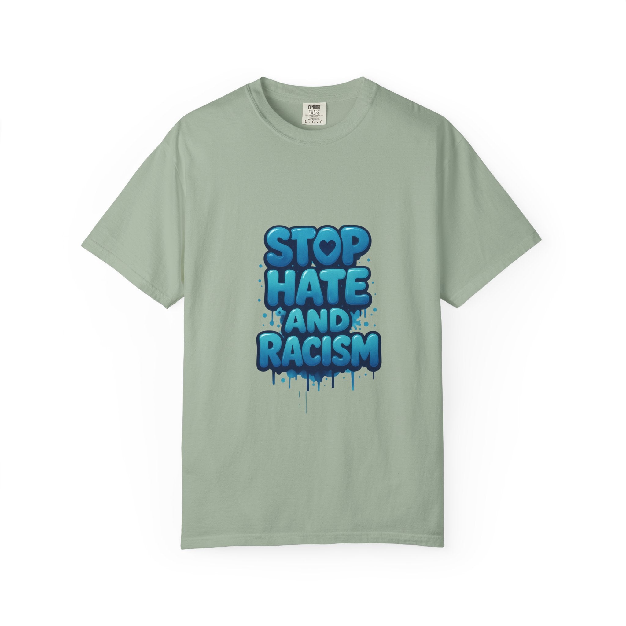 Stop Hate and Racism T-Shirt — Bold Anti-Racism Graphic Tee