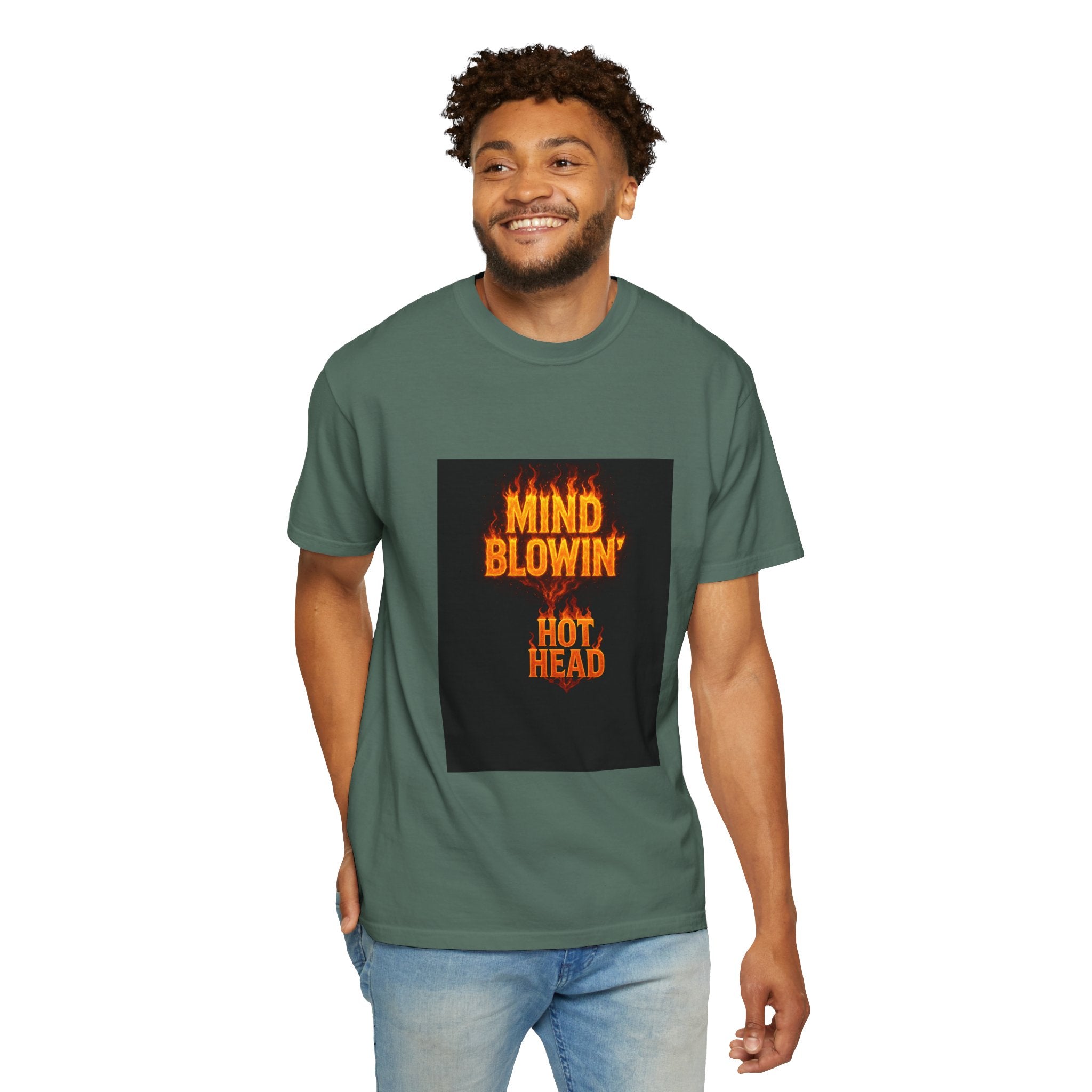 Mind Blowin' Hot Head T-Shirt — Fiery Graphic Tee