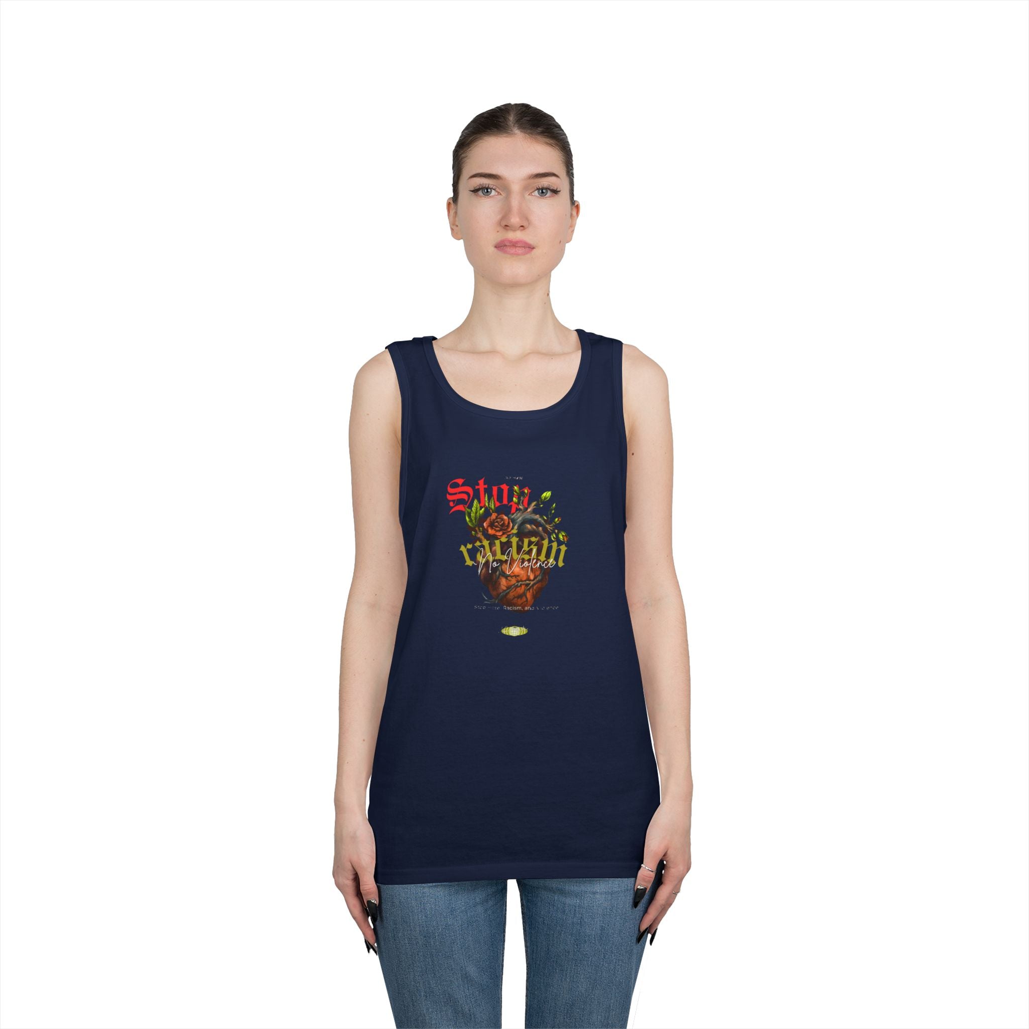 Sunlight Heart Graphic Tank Top
