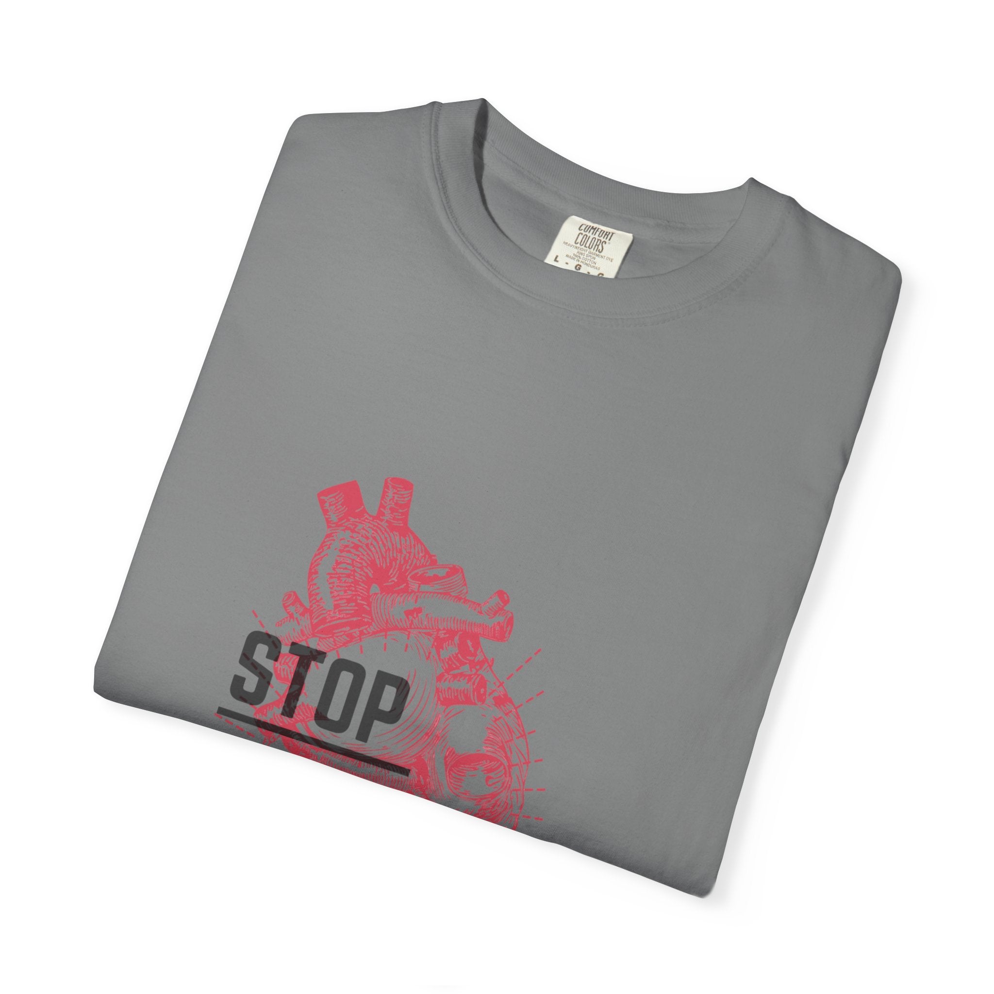 Stop Hate Heart T-Shirt — Anti-Hate Graphic Tee