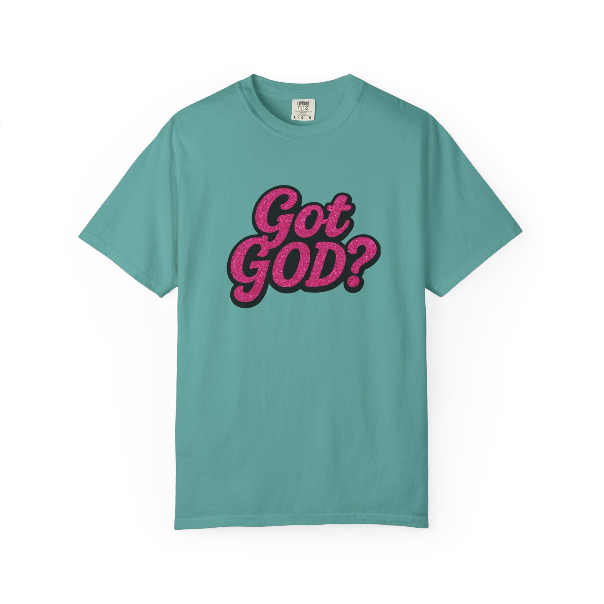 Got God? T-Shirt — Retro Bubble Letter Faith Tee