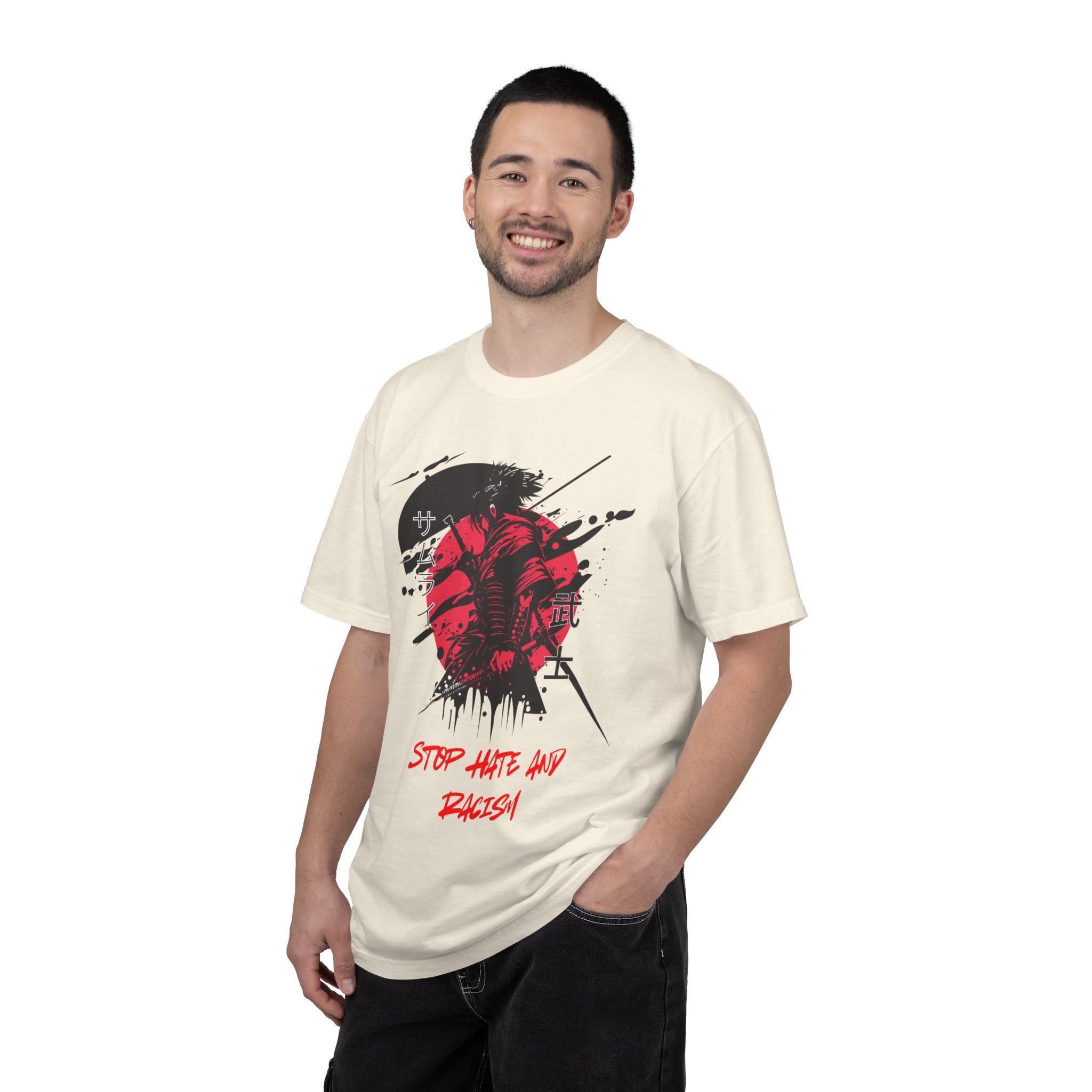 Stop Hate and Racism Graphic T-Shirt