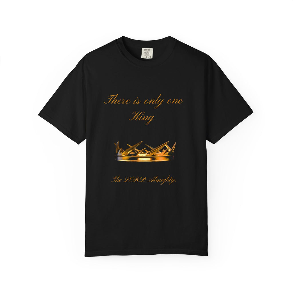 King Crown Graphic T-Shirt — "There is only one King" Casual Streetwear