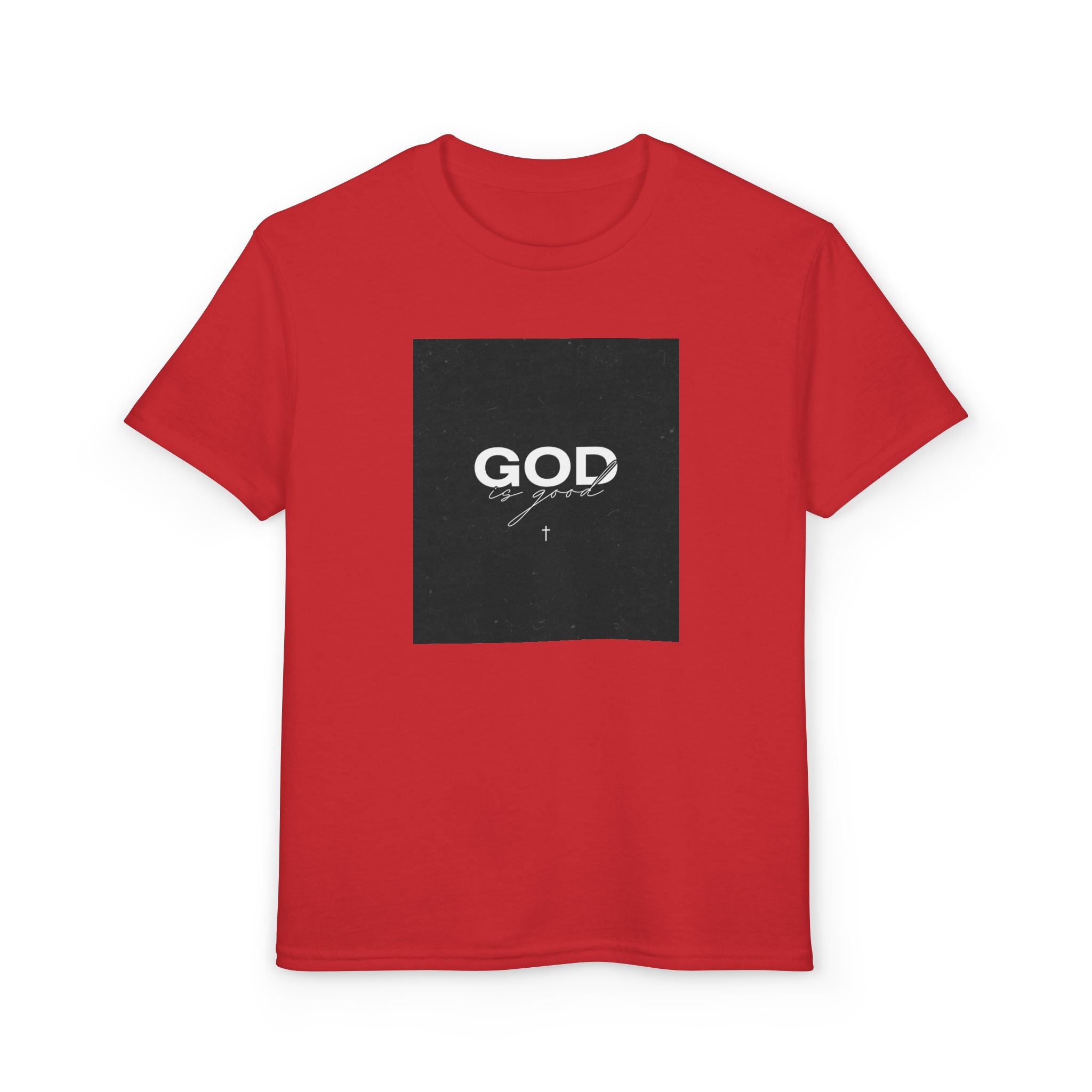 Youth T-Shirt — "GOD" Script Logo Graphic Tee