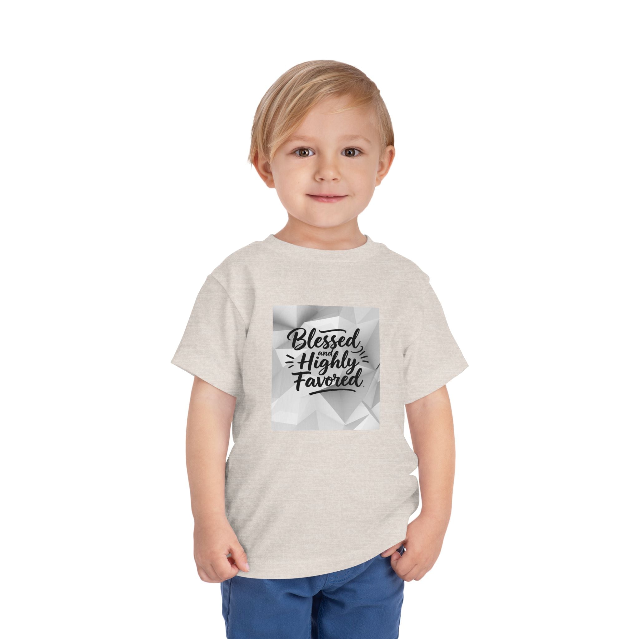 Blessed and Highly Favored Toddler Tee