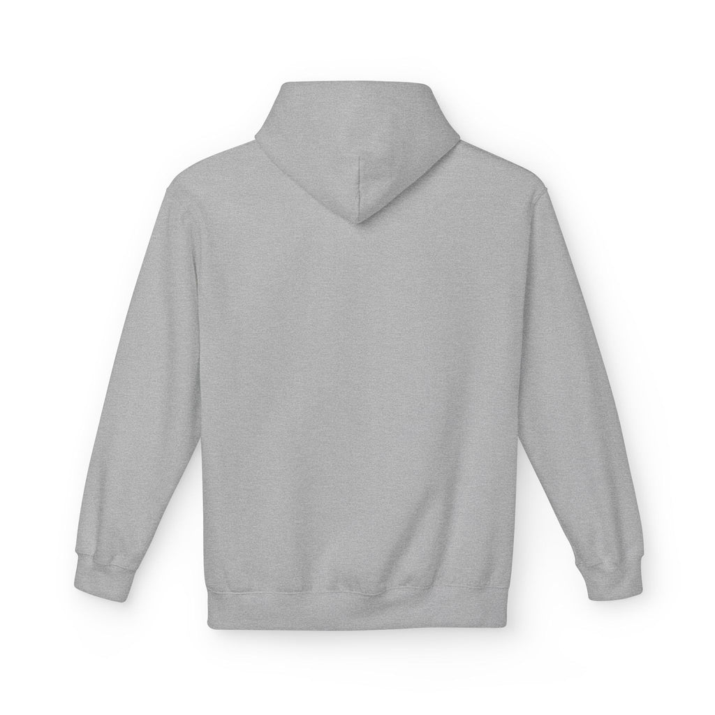 Hoodie — Stop Hate Rebuild (Red-Green-Blue Brushstroke)