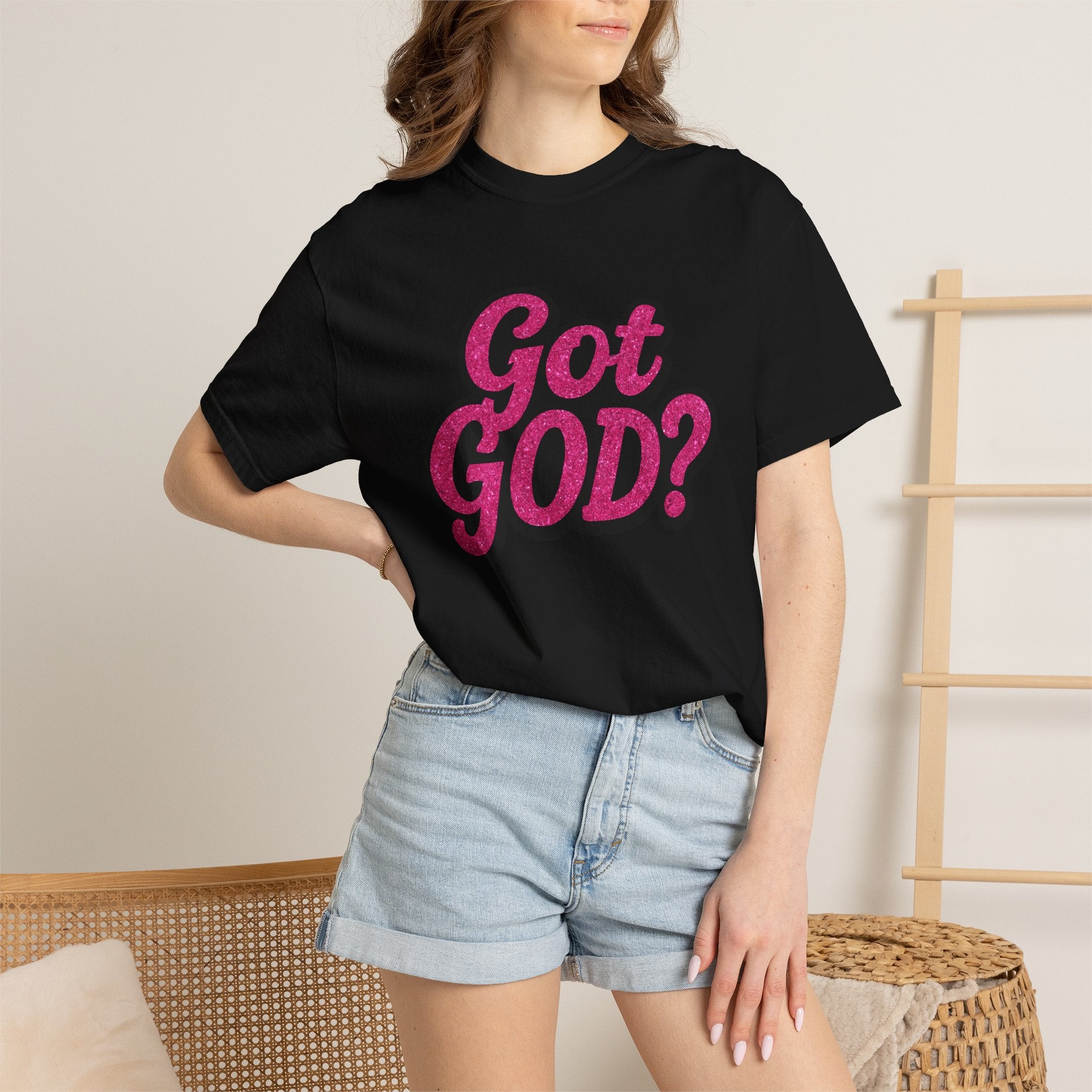 Got GOD? Graphic T-Shirt — Retro Script Faith Tee