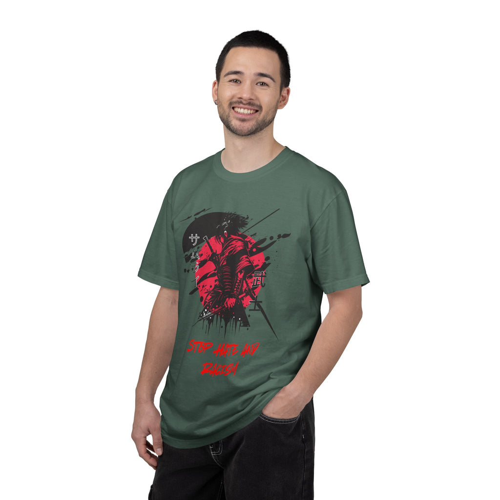 Stop Hate and Racism Graphic T-Shirt