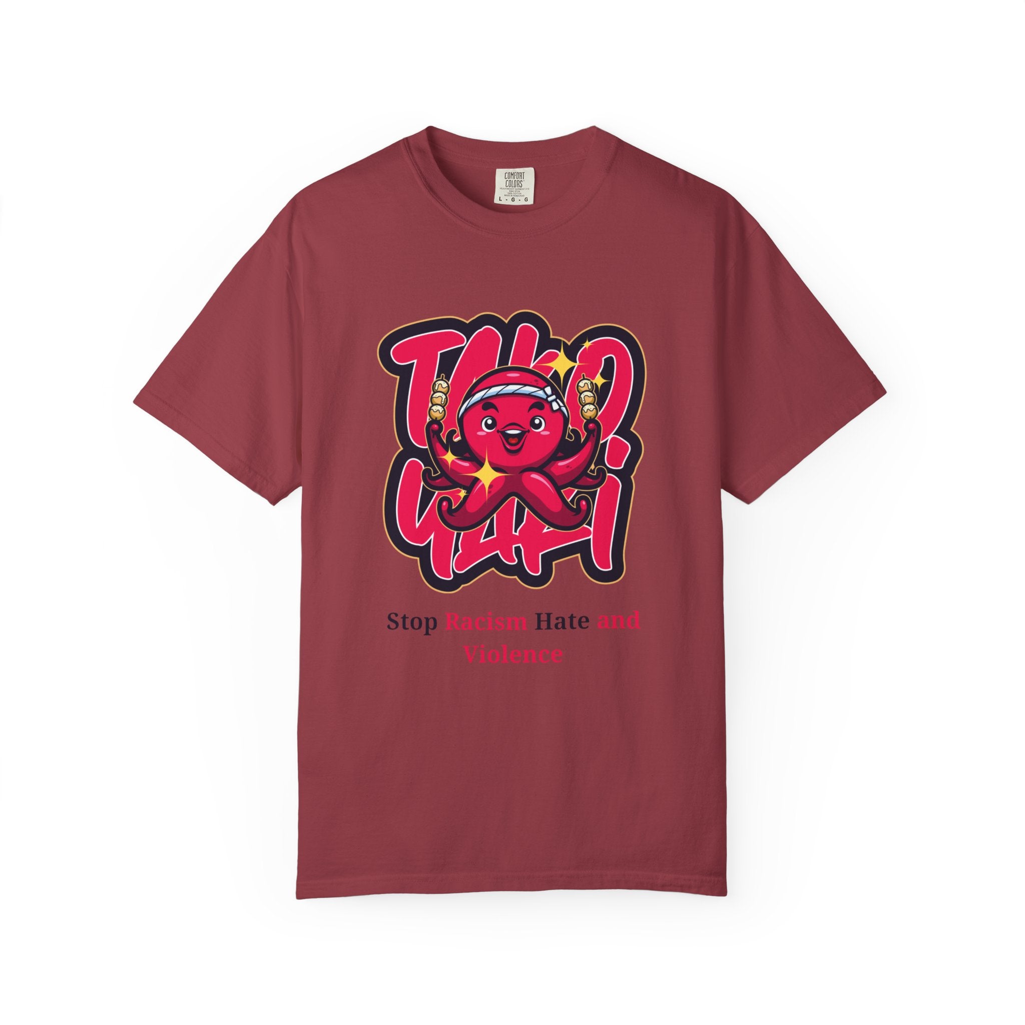 Stop Racism Octopus T-Shirt — Anti-Racism Message Tee