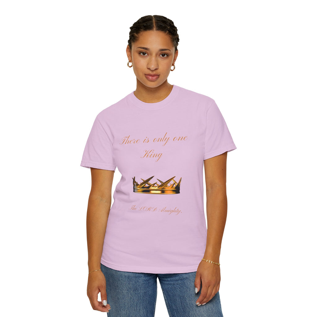King Crown Graphic T-Shirt — "There is only one King" Casual Streetwear