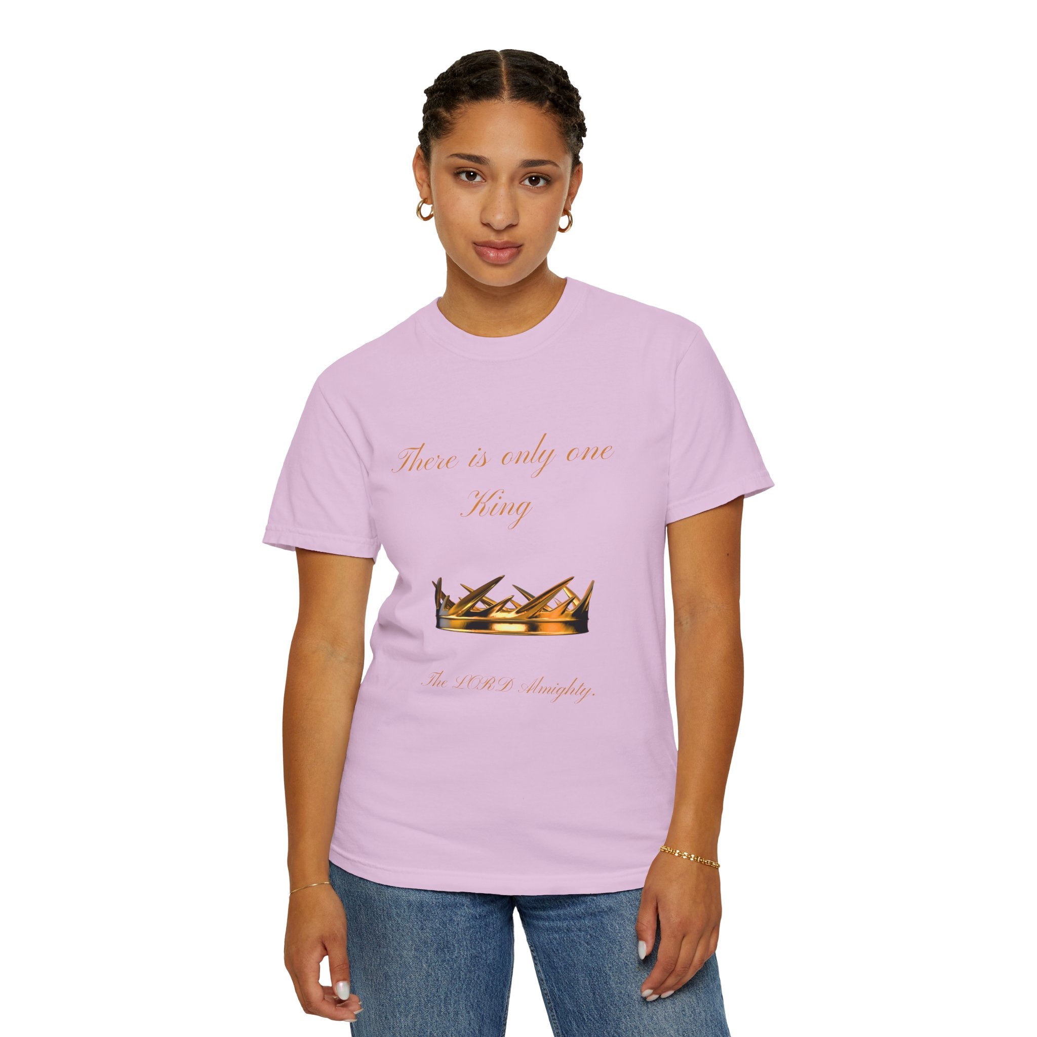 King Crown Graphic T-Shirt — "There is only one King" Casual Streetwear