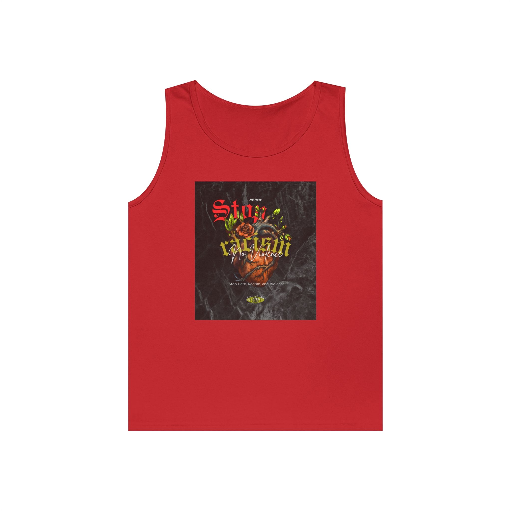 Skull & Crown Graphic Tank Top — Vintage Gothic Streetwear