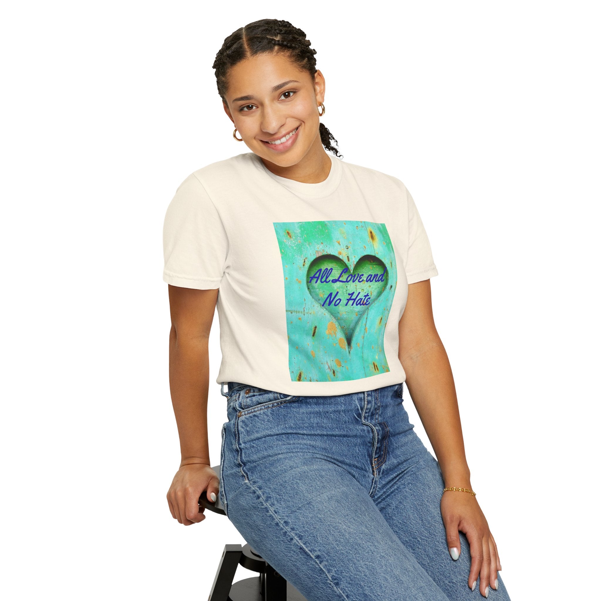 All Love and No Hate Heart T-Shirt