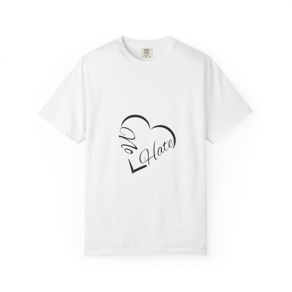 No Hate Heart T-Shirt — Anti-Hate Graphic Tee