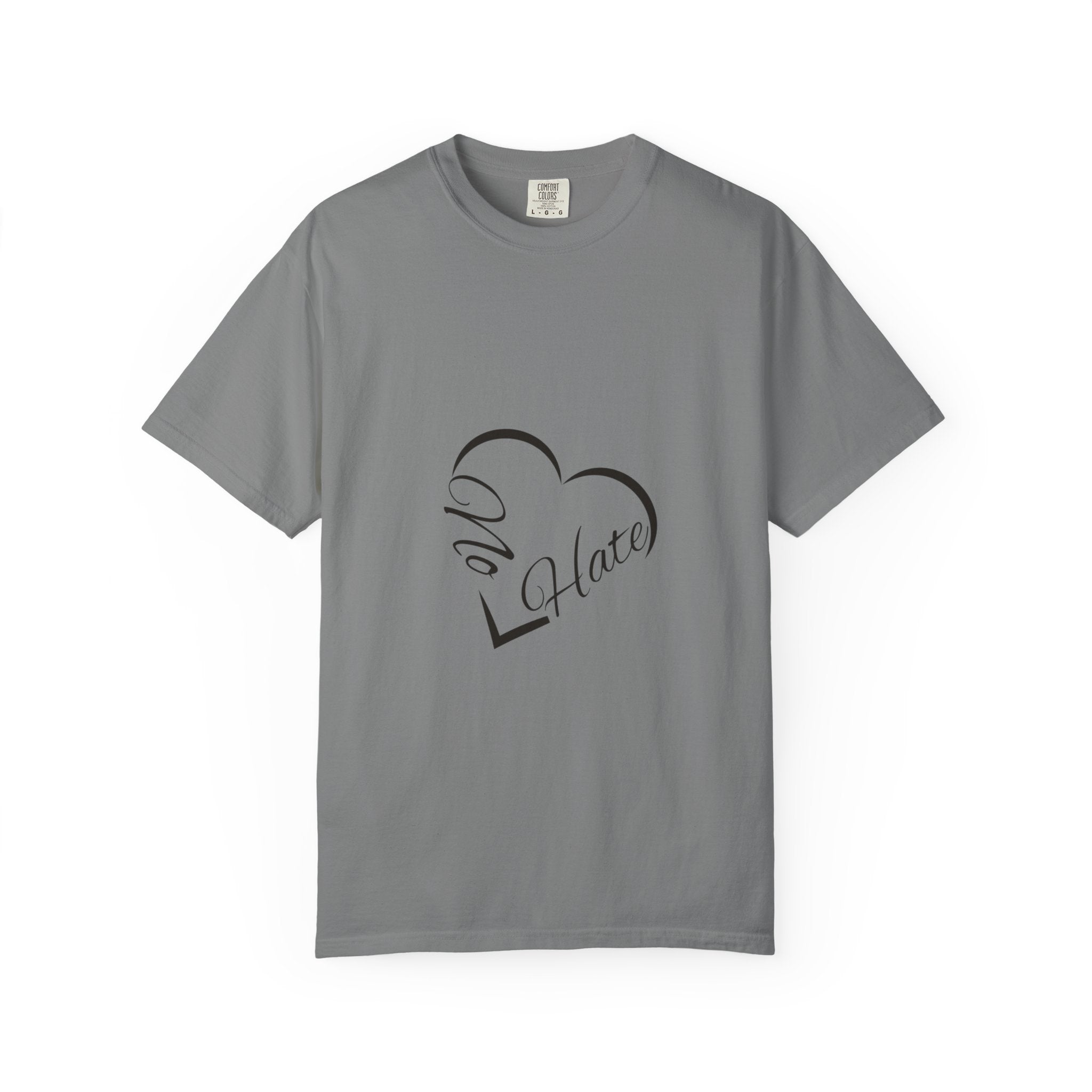 No Hate Heart T-Shirt — Anti-Hate Graphic Tee