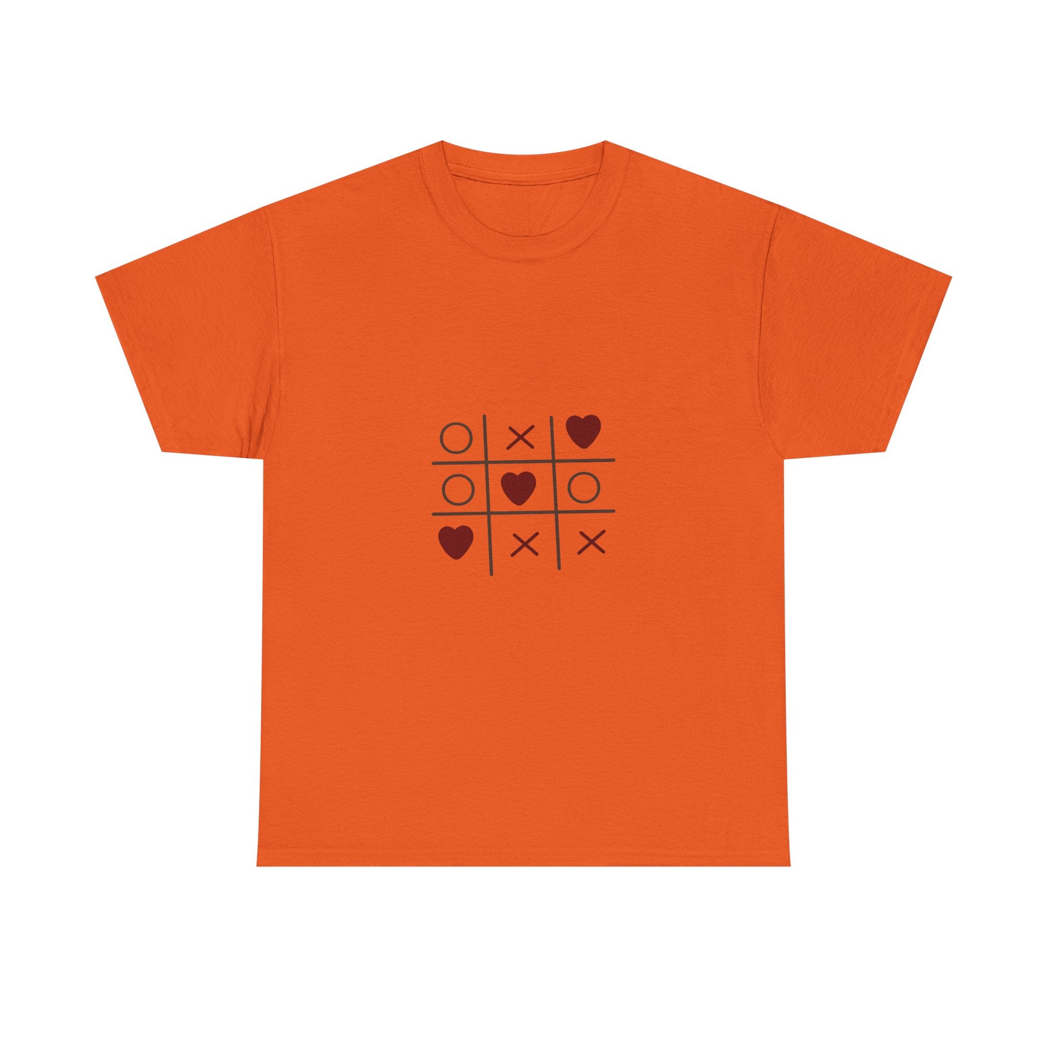 Tic Tac Toe Hearts T-Shirt — Cute Valentine’s Day Graphic Tee