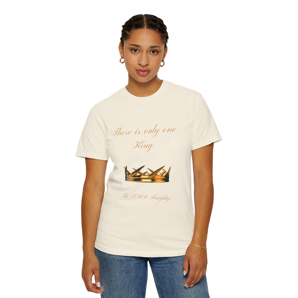 King Crown Graphic T-Shirt — "There is only one King" Casual Streetwear