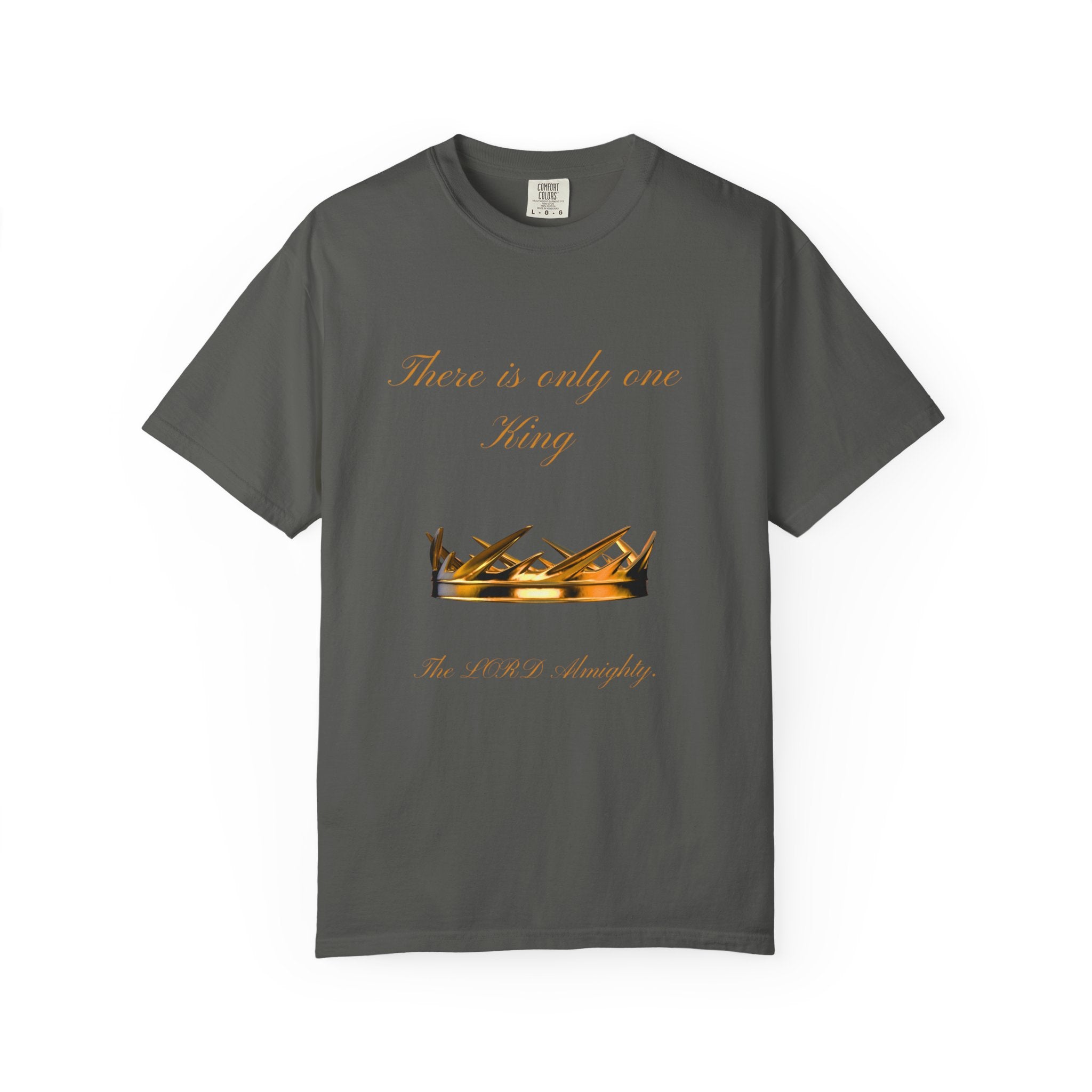 King Crown Graphic T-Shirt — "There is only one King" Casual Streetwear