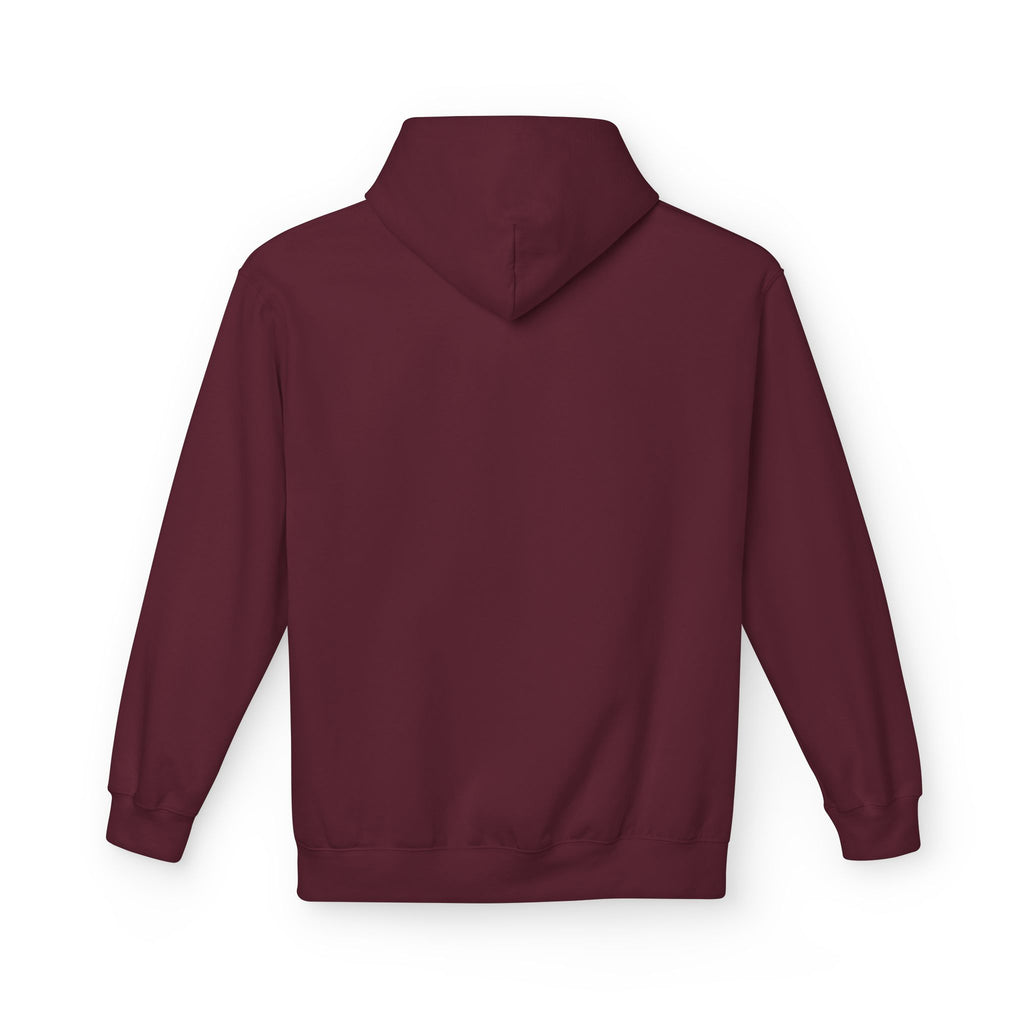 Hoodie — Stop Hate Rebuild (Red-Green-Blue Brushstroke)