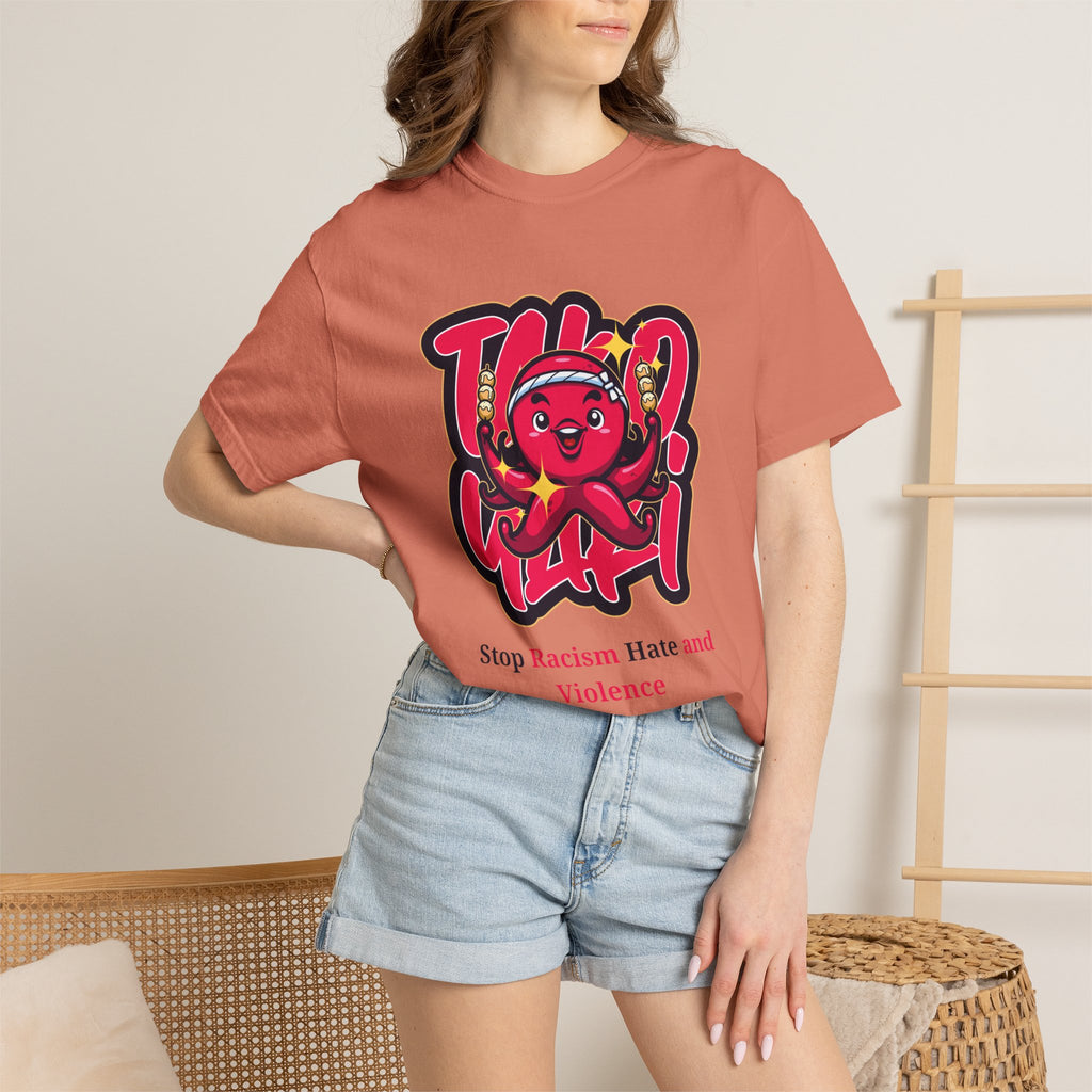 Stop Racism Octopus T-Shirt — Anti-Racism Message Tee