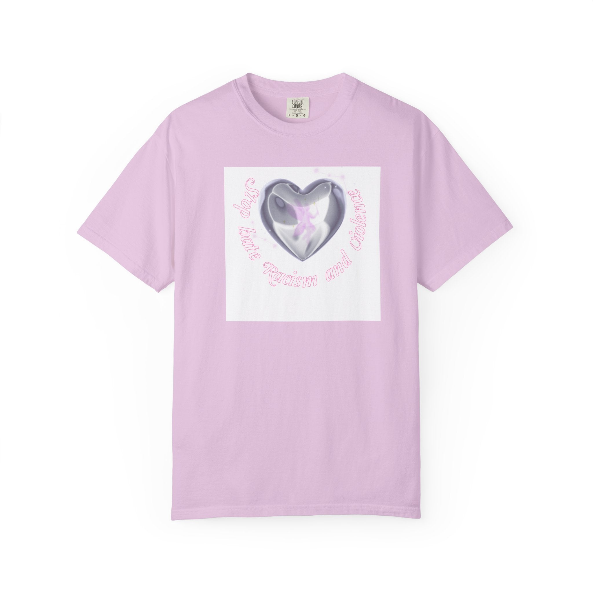 Heart Butterfly Tee — "Love, Hope, Passion and Patience" Graphic T-Shirt