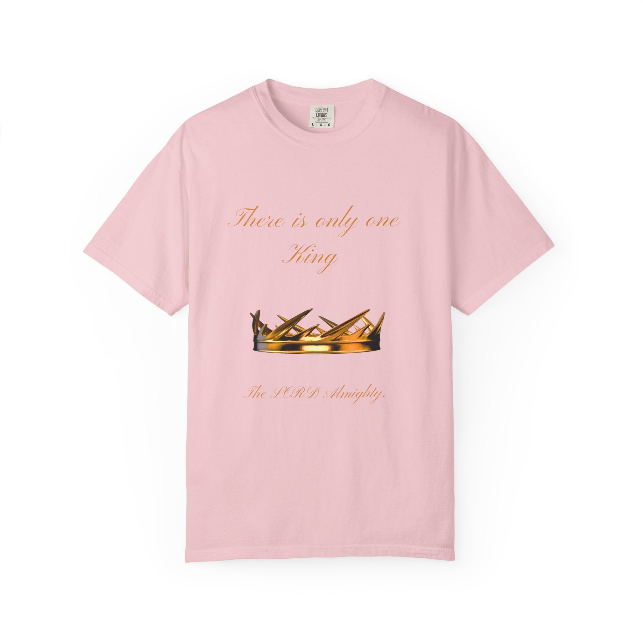 King Crown Graphic T-Shirt — "There is only one King" Casual Streetwear