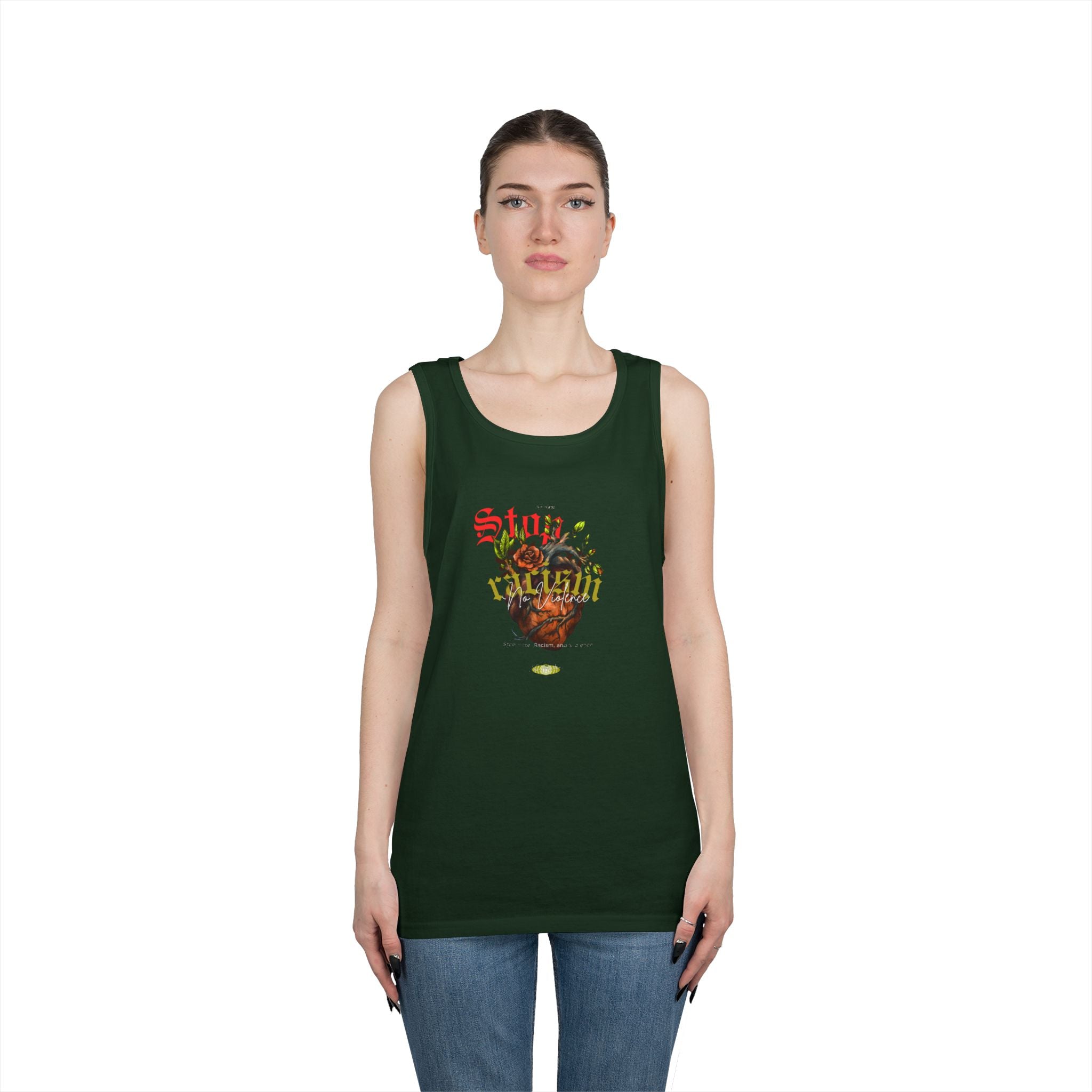 Sunlight Heart Graphic Tank Top