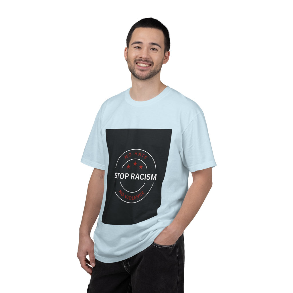 Stop Racism T-Shirt — 'No Hate No Violence' Social Justice Tee