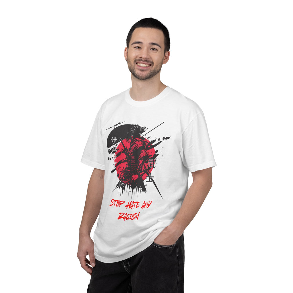 Stop Hate and Racism Graphic T-Shirt