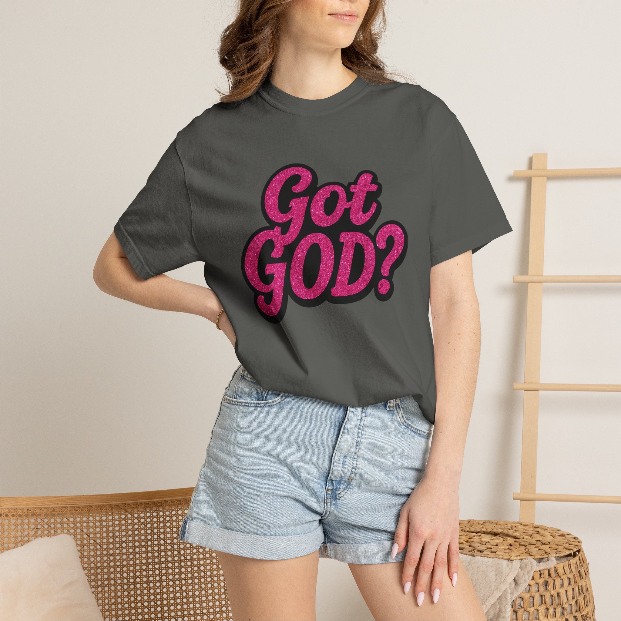 Got GOD? Graphic T-Shirt — Retro Script Faith Tee