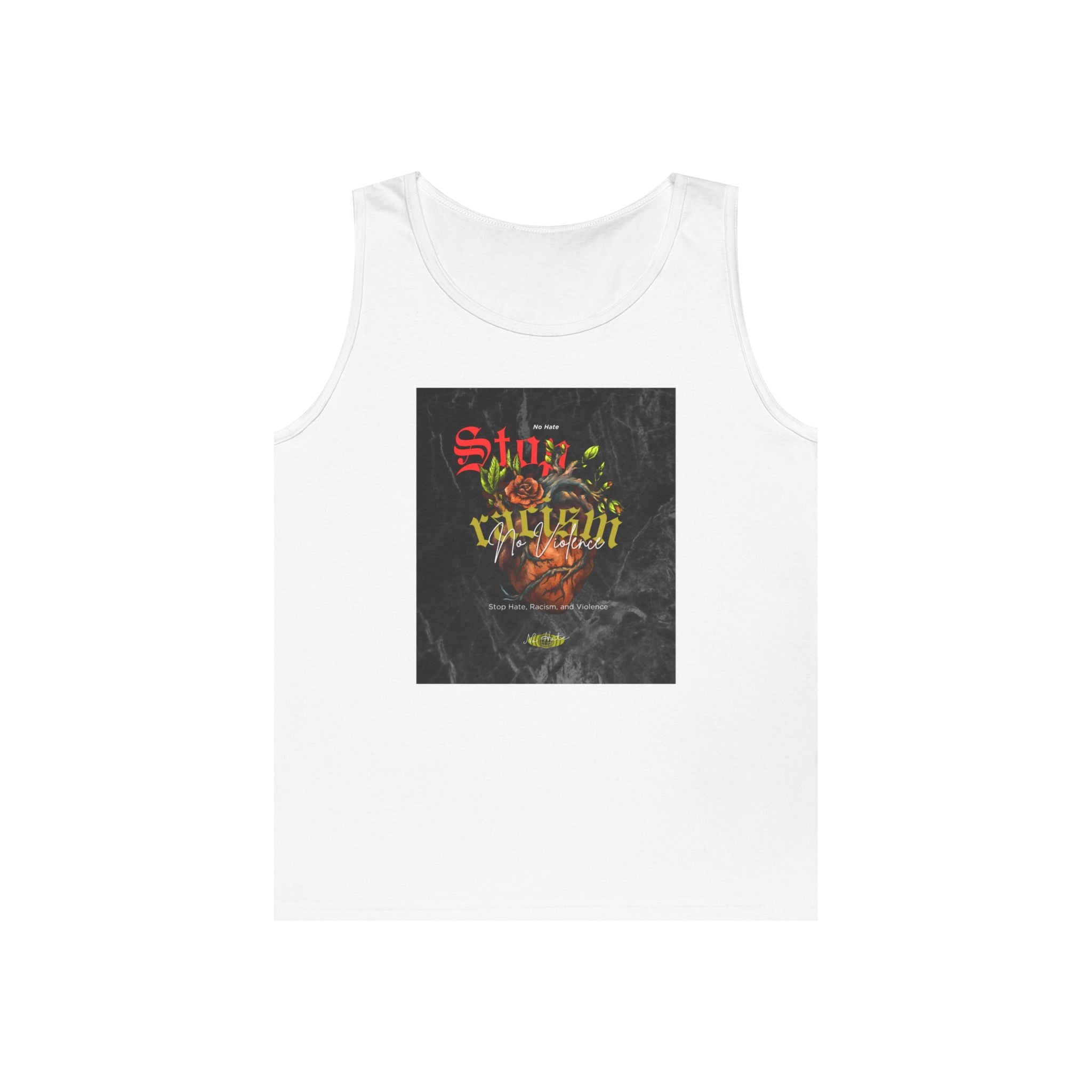Skull & Crown Graphic Tank Top — Vintage Gothic Streetwear