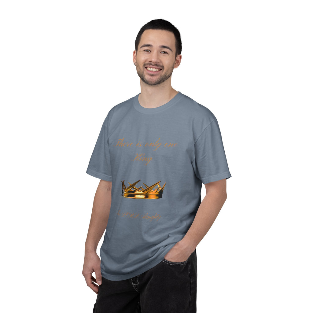 King Crown Graphic T-Shirt — "There is only one King" Casual Streetwear