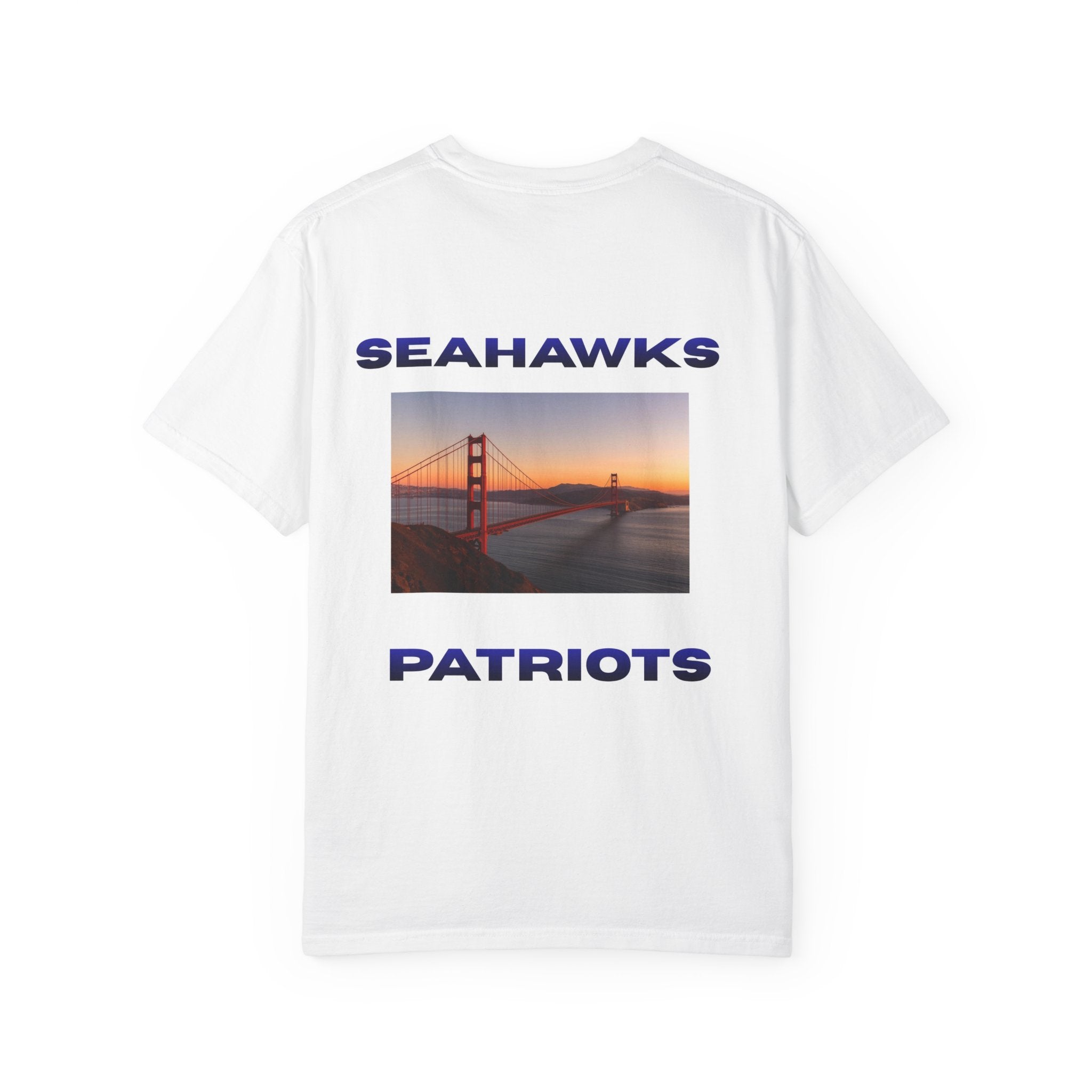 Superbowl LX Feb 8 2026 Neon Tee — Seahawks vs Patriots Game Day T-Shirt