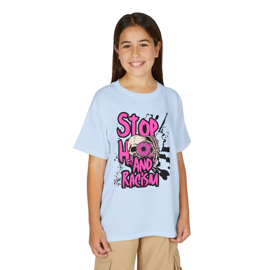 Stop Hate and Racism Youth T-Shirt