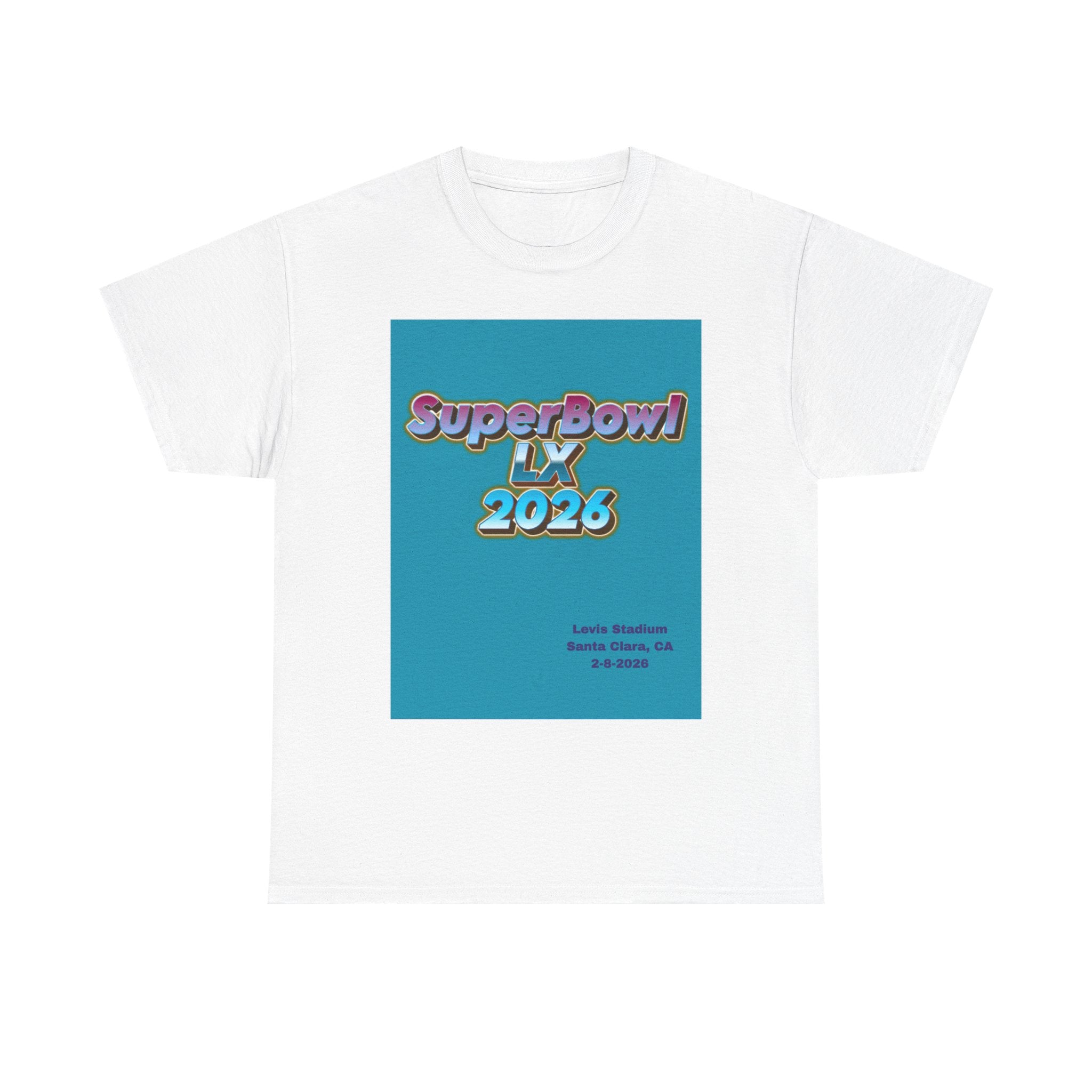 SuperBowl LX 2026 Tee — Retro Football Championship T‑Shirt