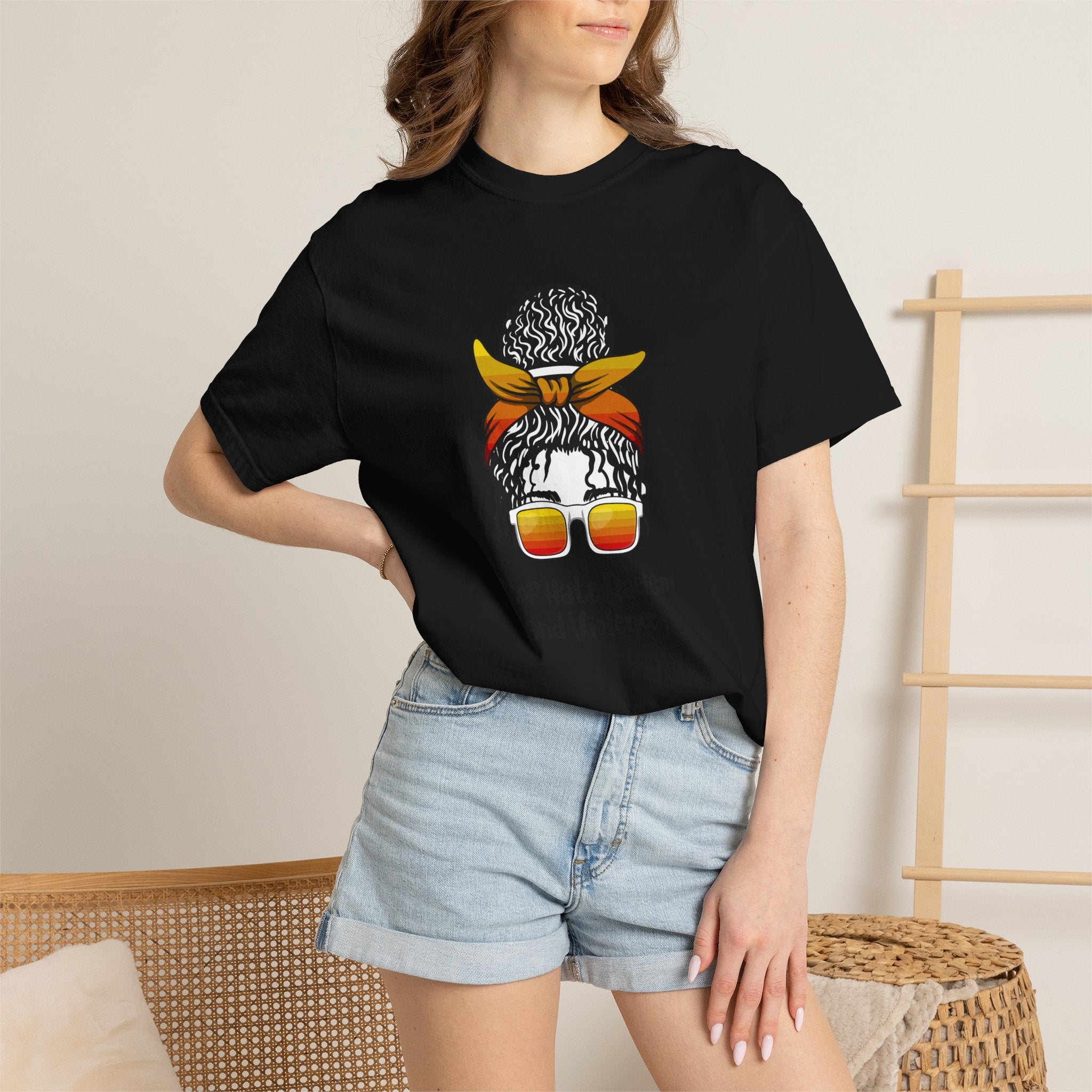 Stop Hate Racism and Violence T-Shirt — Empowering Anti-Racism Graphic Tee